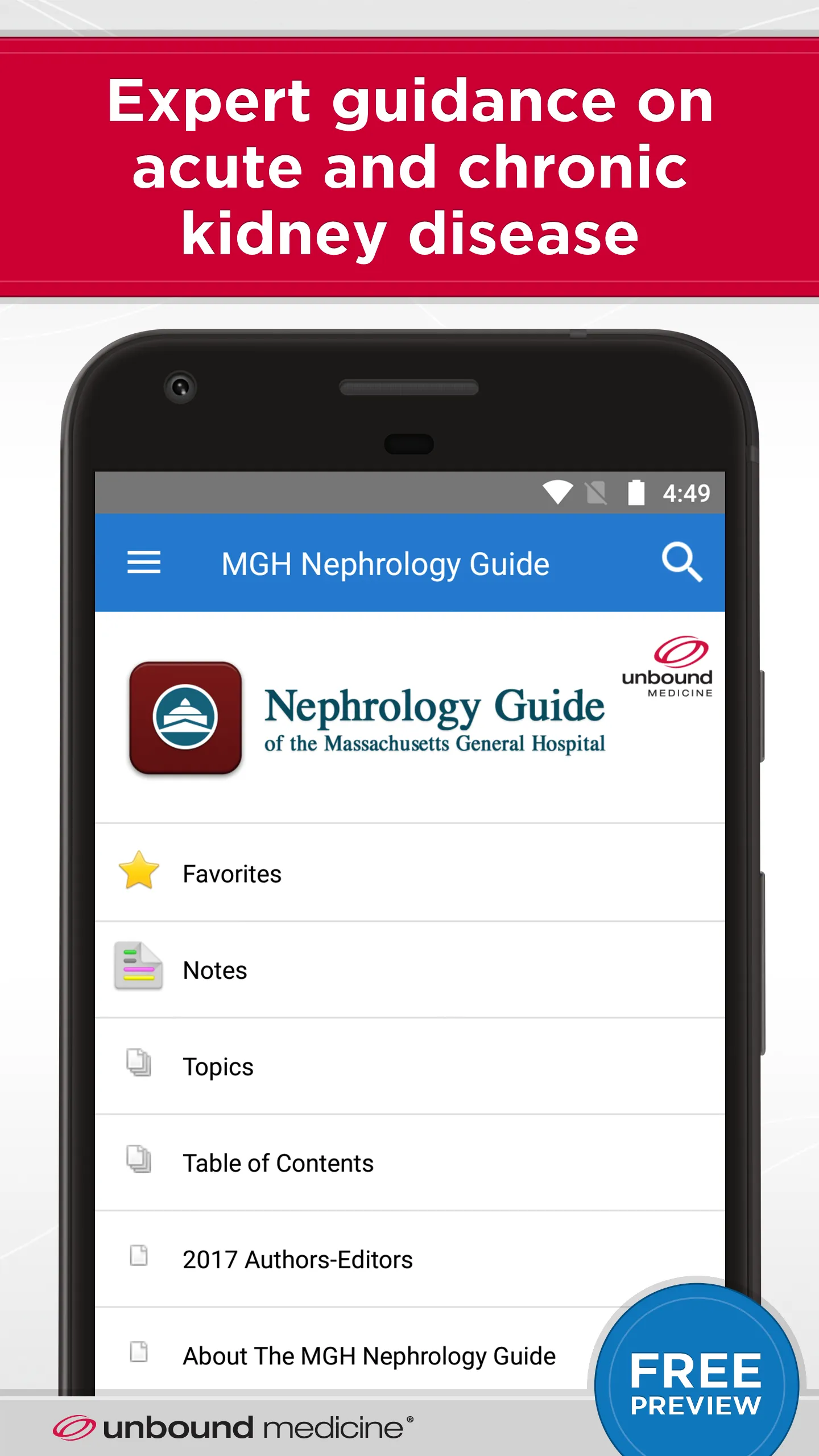 MGH Nephrology Guide | Indus Appstore | Screenshot