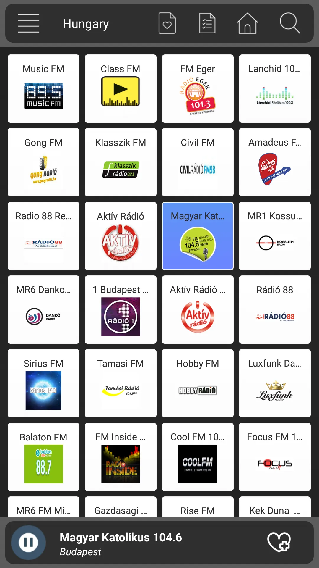 Hungary Radio online - Am Fm | Indus Appstore | Screenshot