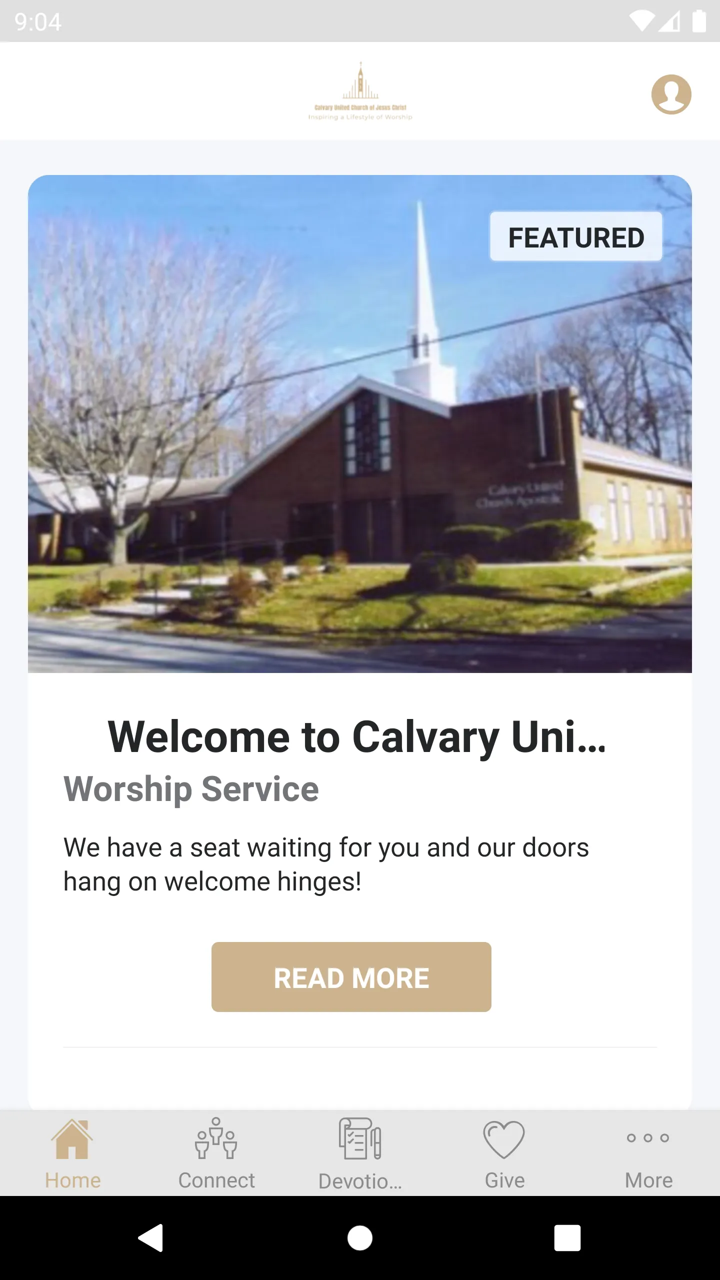 Calvary United Church of JC-MD | Indus Appstore | Screenshot