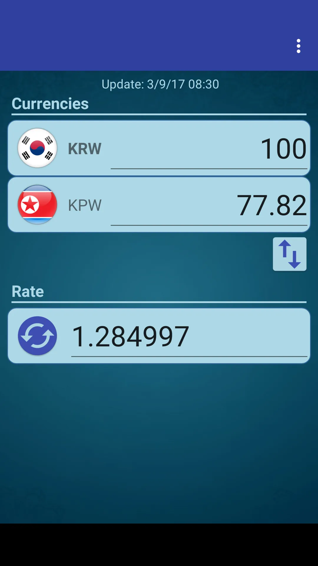 S Korea Won x North Korean Won | Indus Appstore | Screenshot