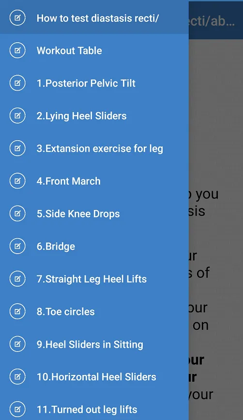 Diastasis Recti Workout | Indus Appstore | Screenshot