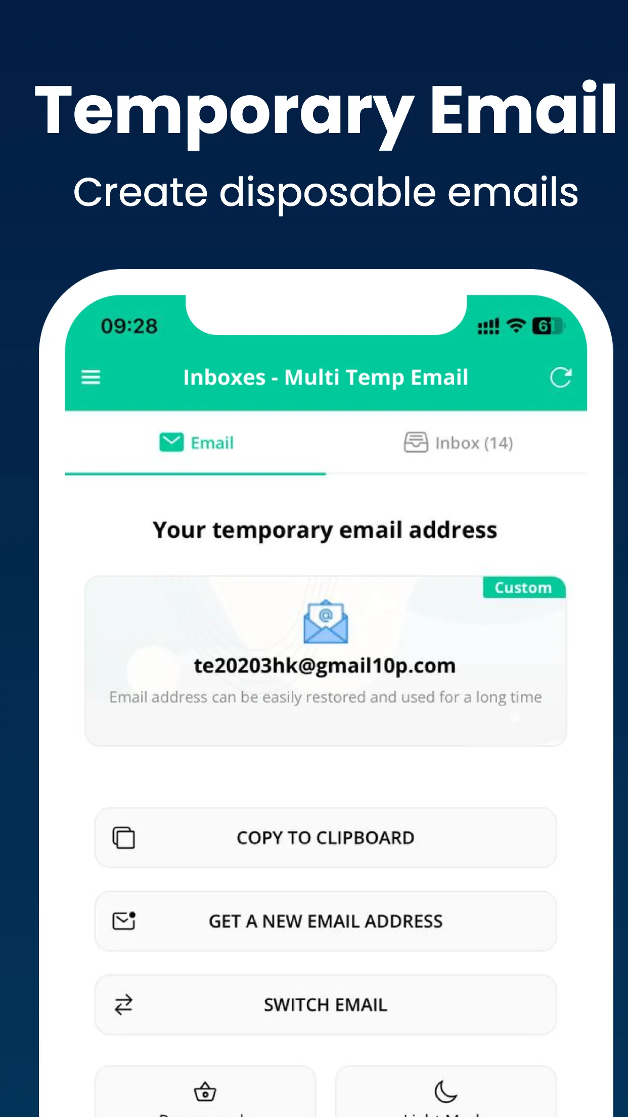 Inboxes - Multi Temp Email | Indus Appstore | Screenshot