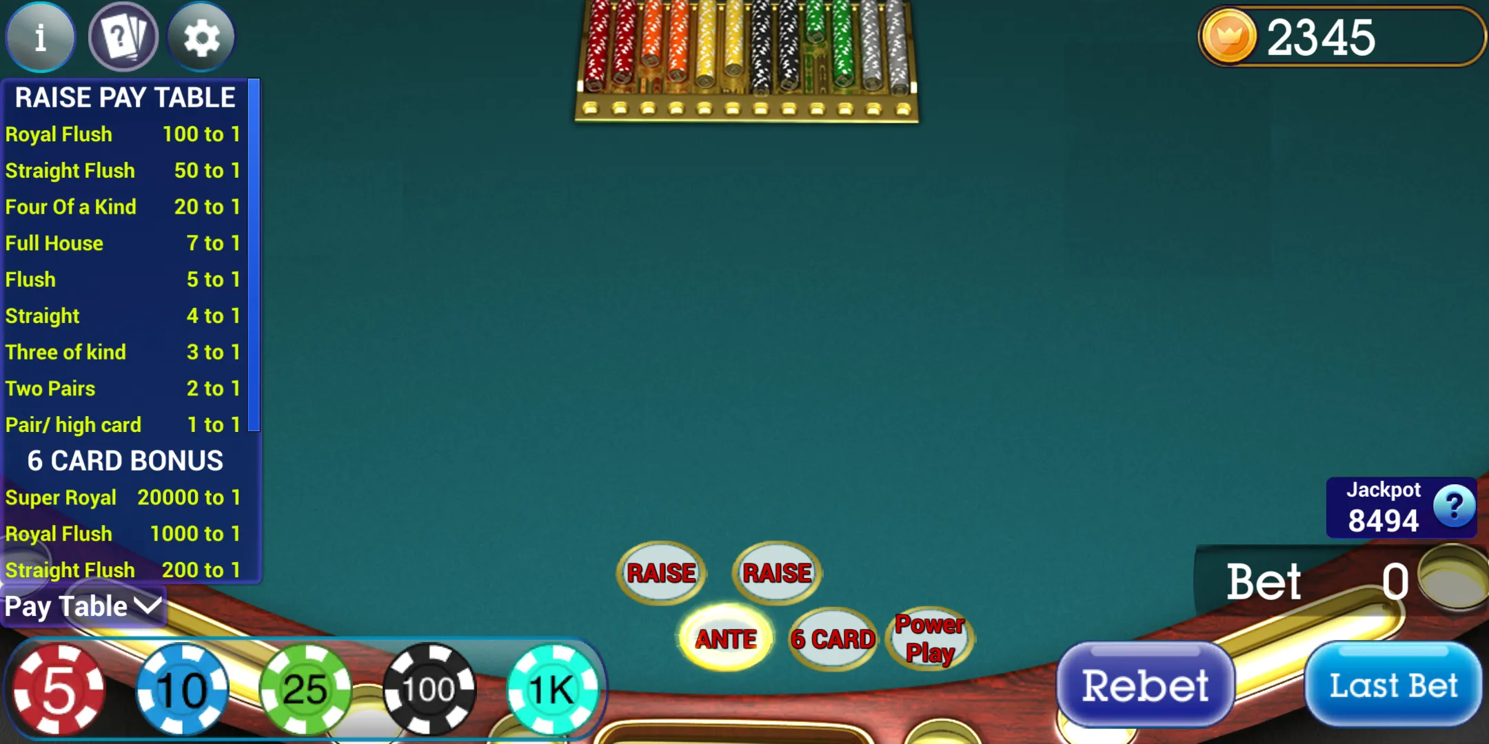 Caribbean Stud Poker | Indus Appstore | Screenshot