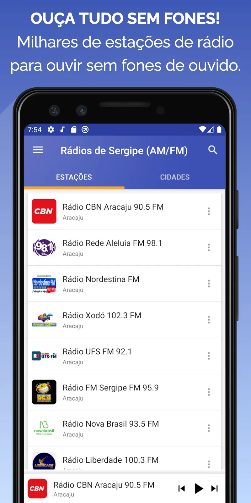 Rádios de Sergipe (AM/FM) | Indus Appstore | Screenshot