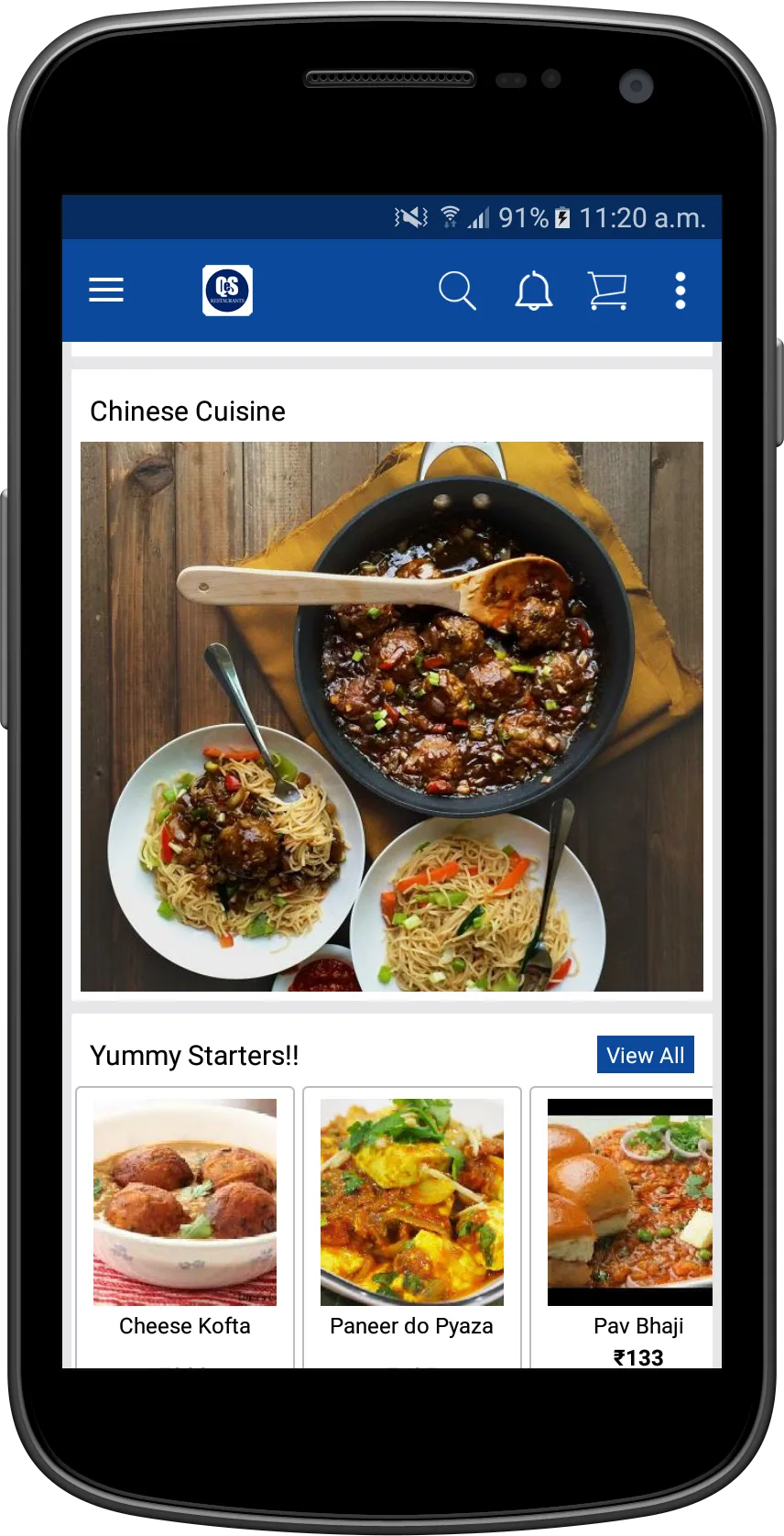 Qes Restaurant | Indus Appstore | Screenshot