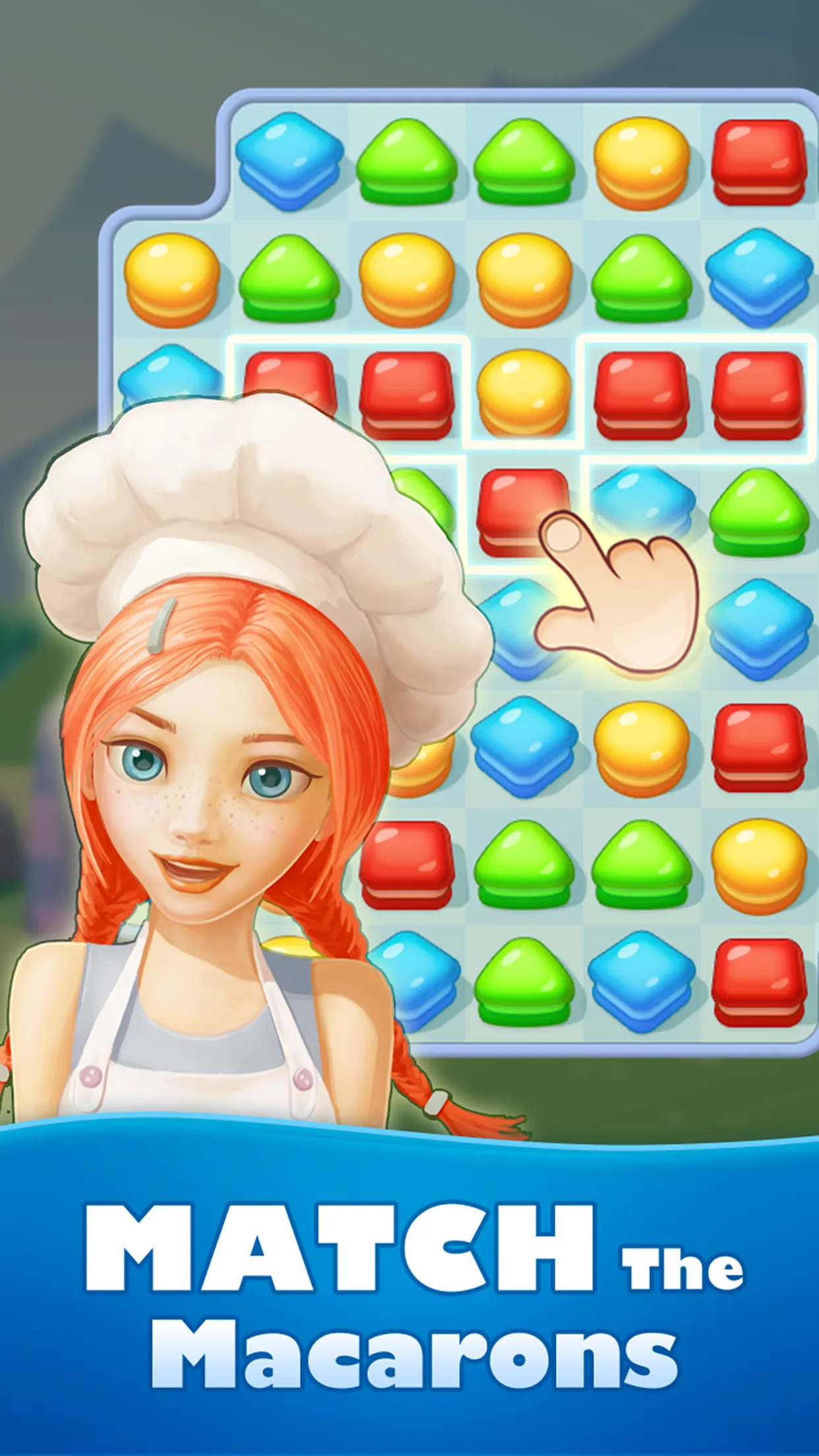 Sweet Macaron : Match 3 | Indus Appstore | Screenshot