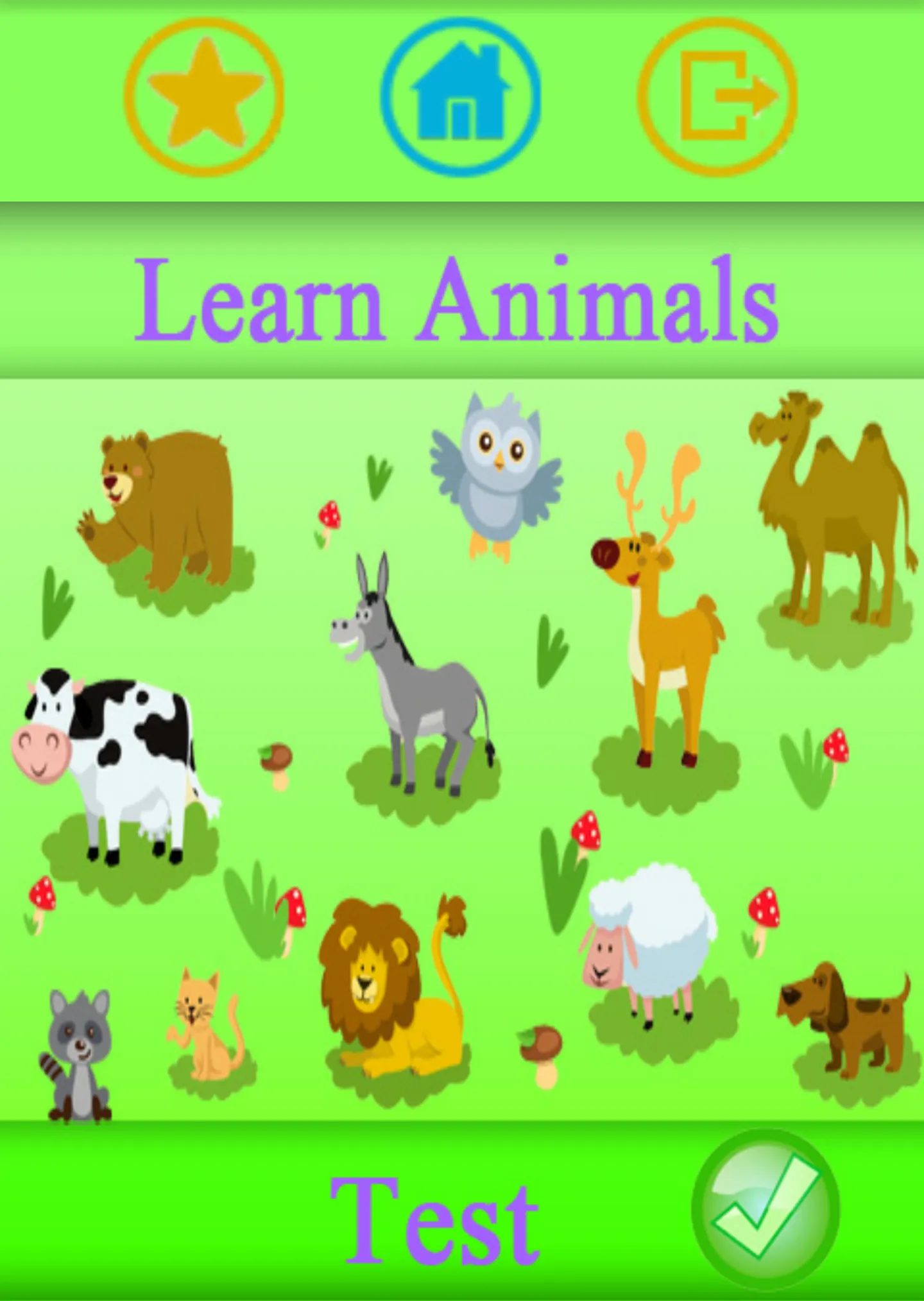 Animals for Kids Education | Indus Appstore | Screenshot