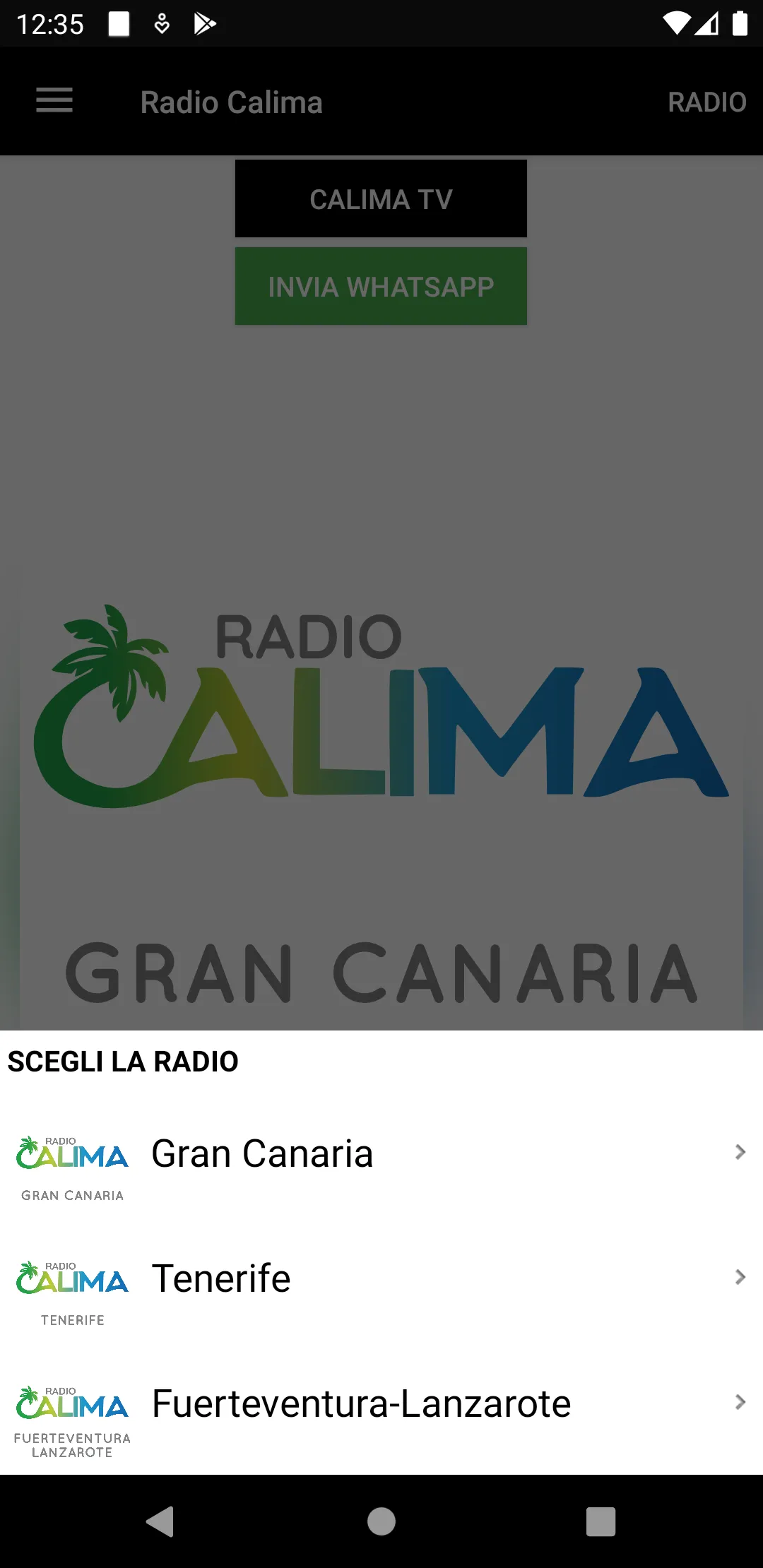 Radio Calima | Indus Appstore | Screenshot