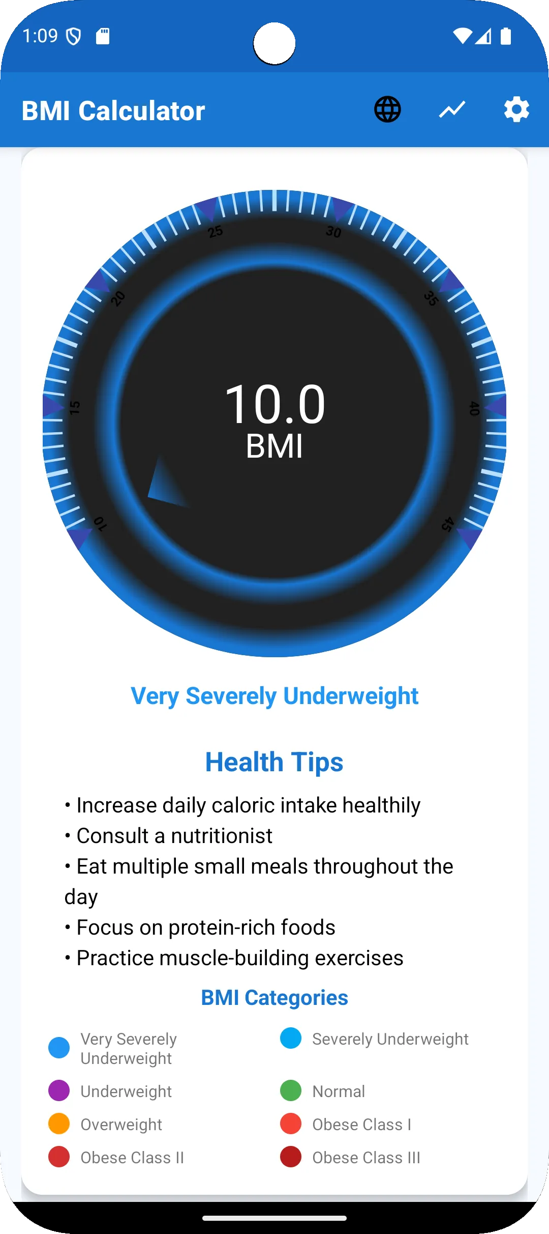 BMI Calculator & Trackers | Indus Appstore | Screenshot