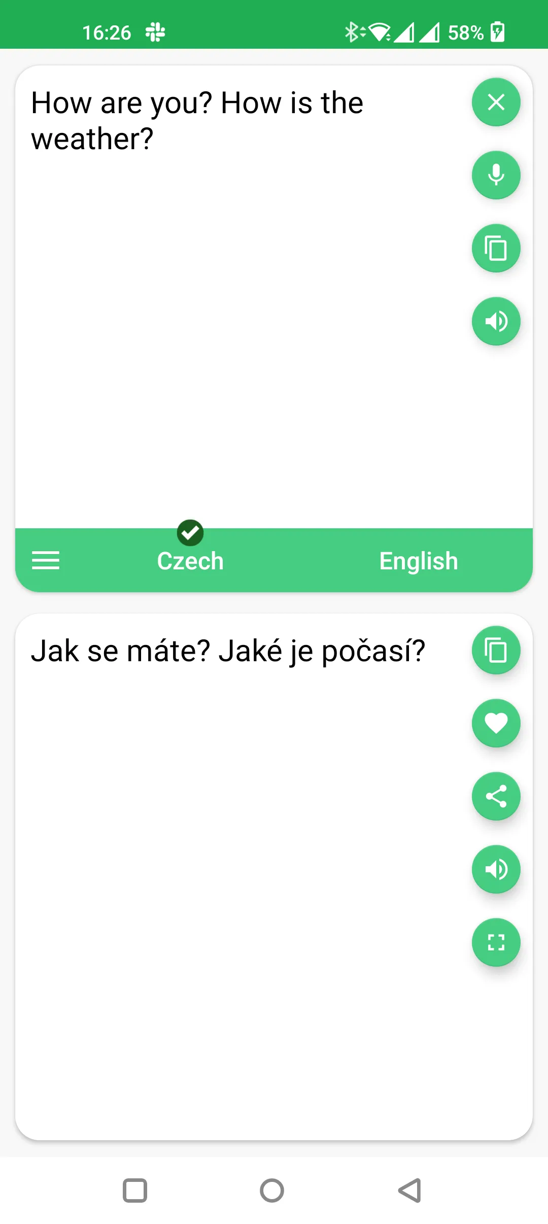 Czech - English Translator | Indus Appstore | Screenshot