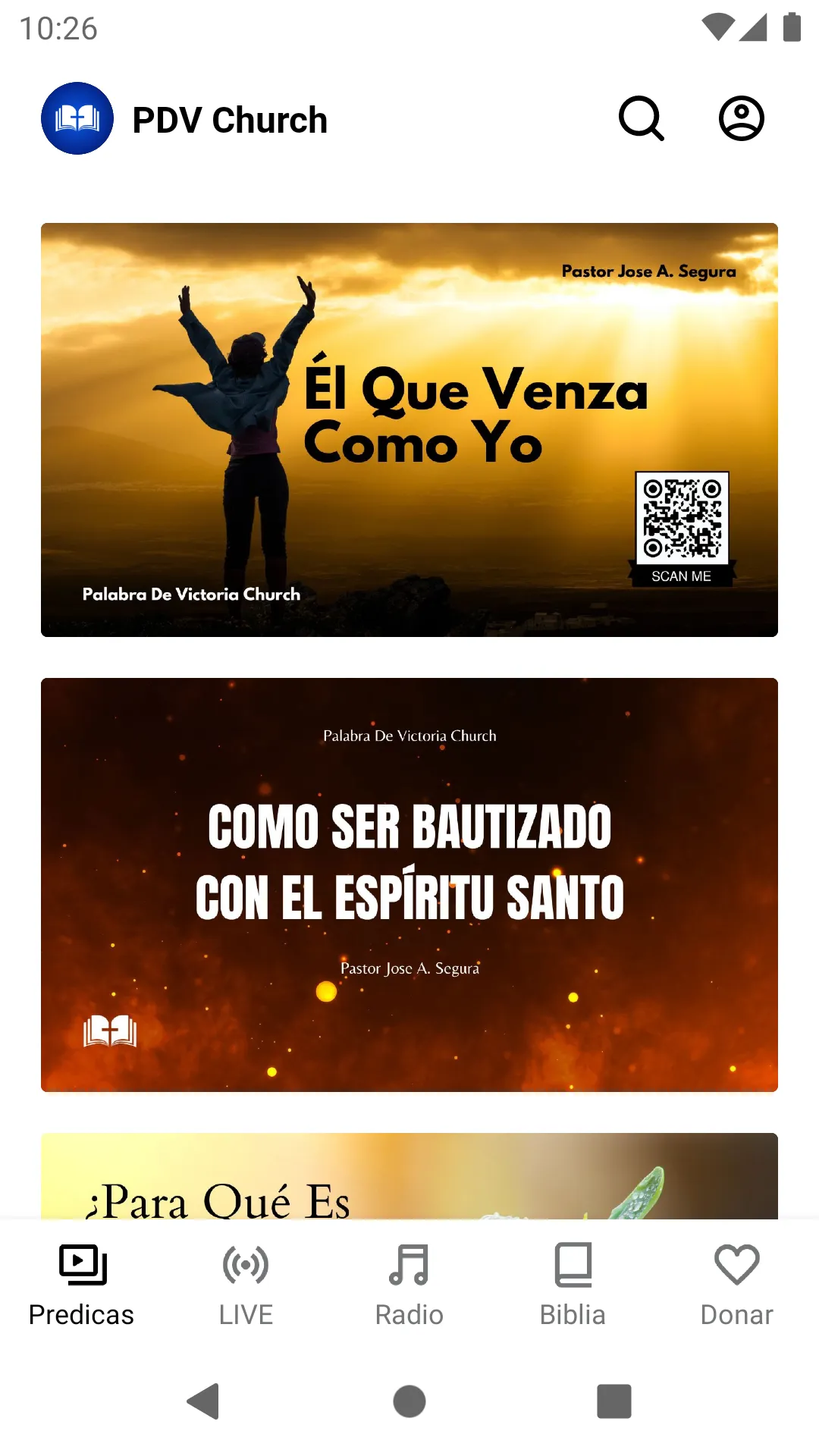 Palabra De Victoria | Indus Appstore | Screenshot