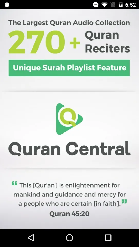 Quran Central - Audio | Indus Appstore | Screenshot