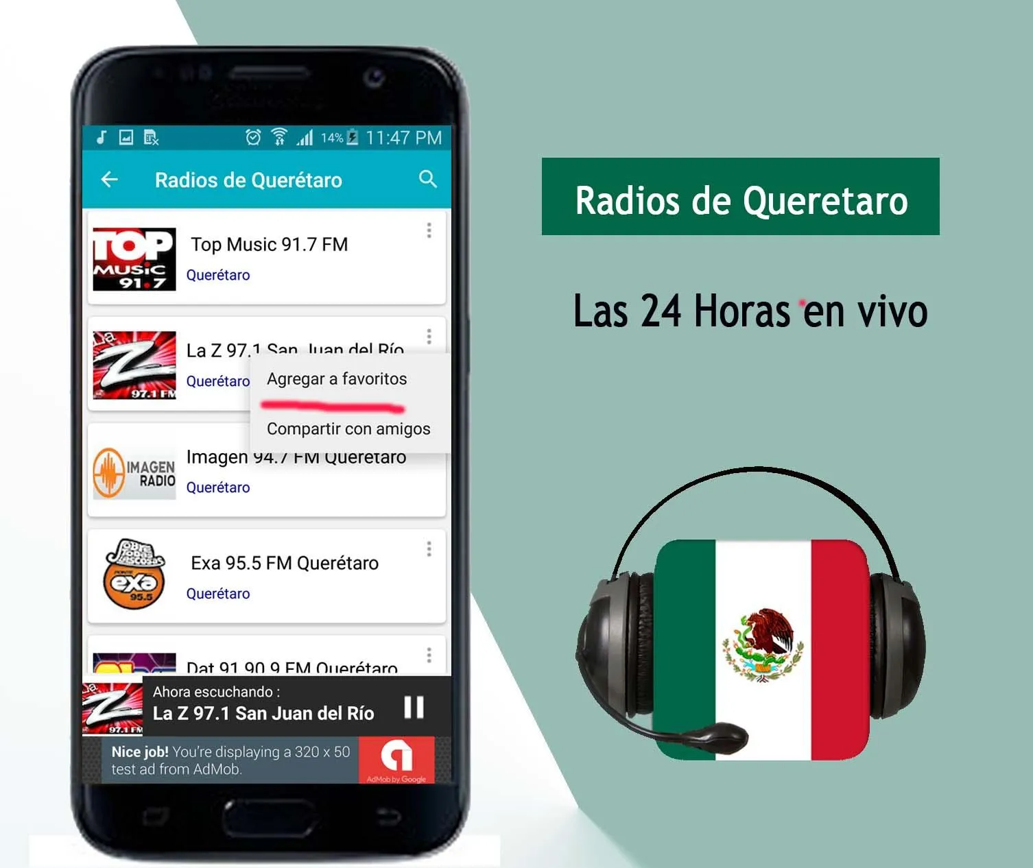 Radios de Queretaro | Indus Appstore | Screenshot