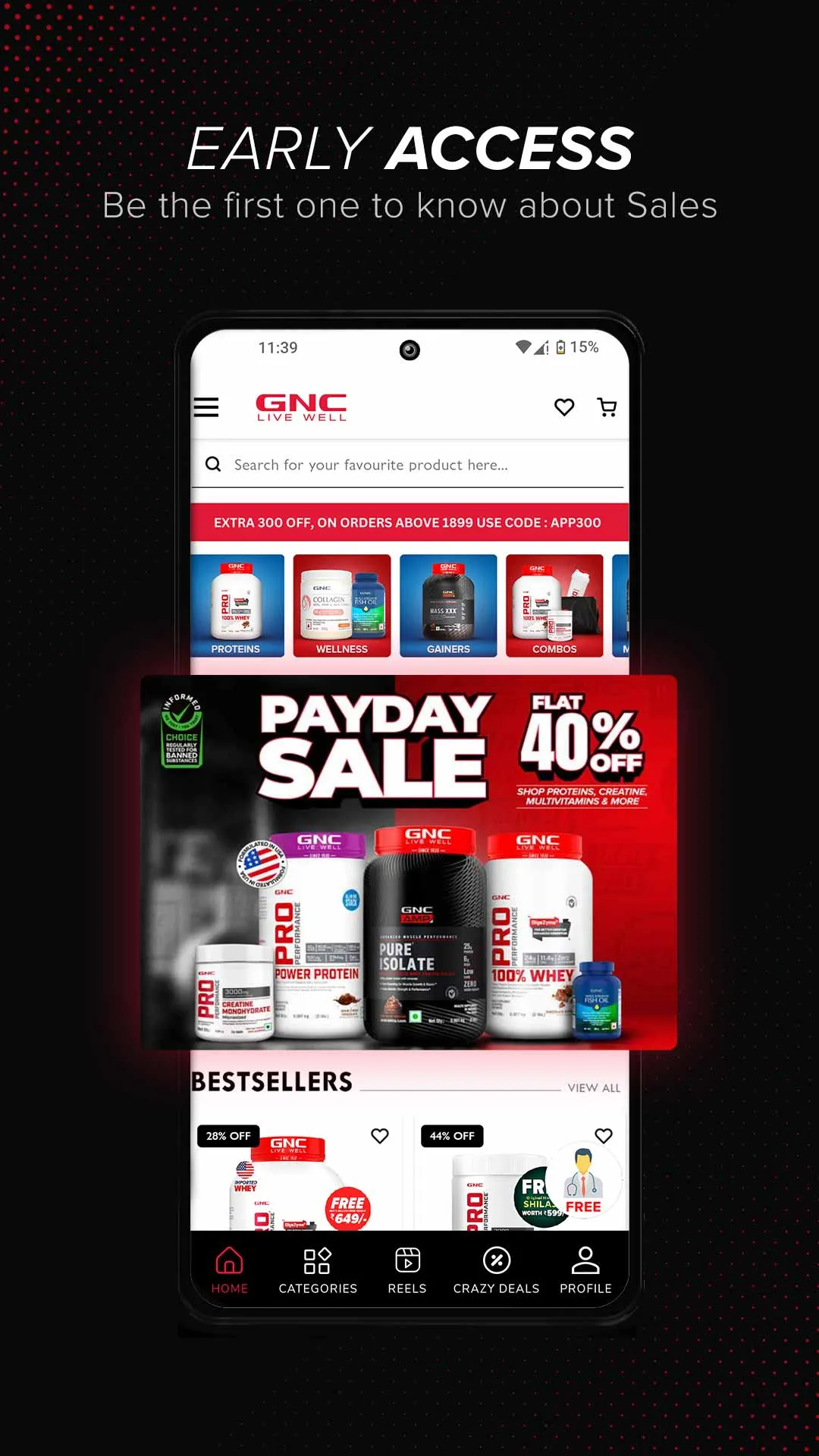 GNC India | Indus Appstore | Screenshot