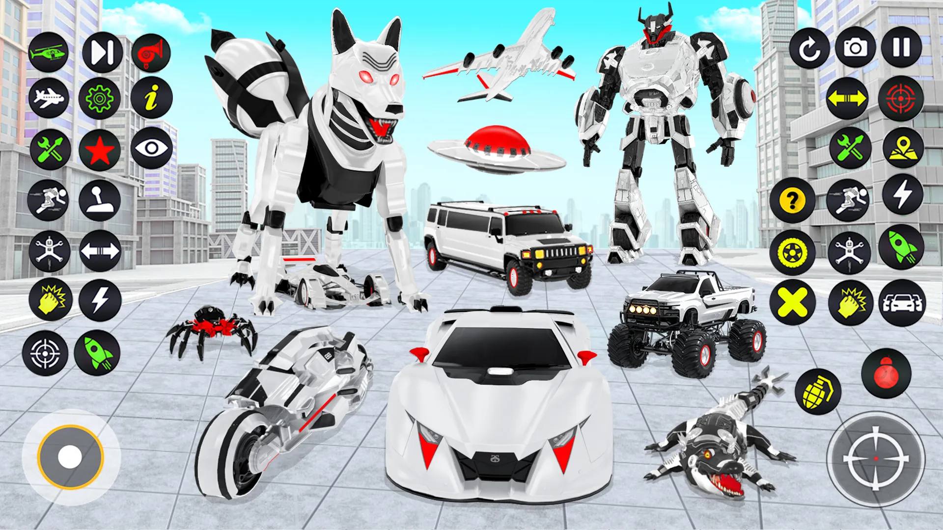 Fox Robot Transform Bike Game | Indus Appstore | Screenshot