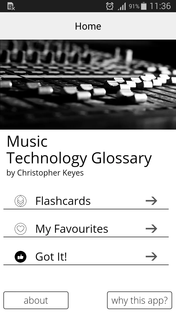 Music Technology Glossary | Indus Appstore | Screenshot