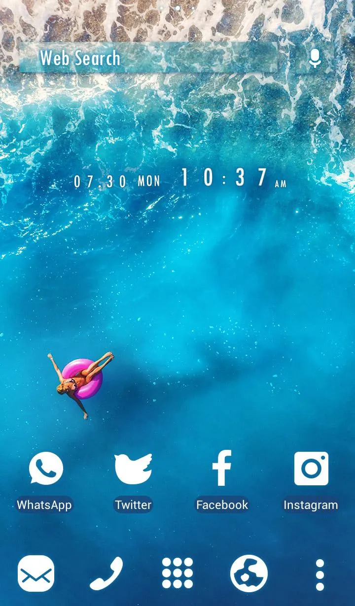 Wave Paradise Theme | Indus Appstore | Screenshot