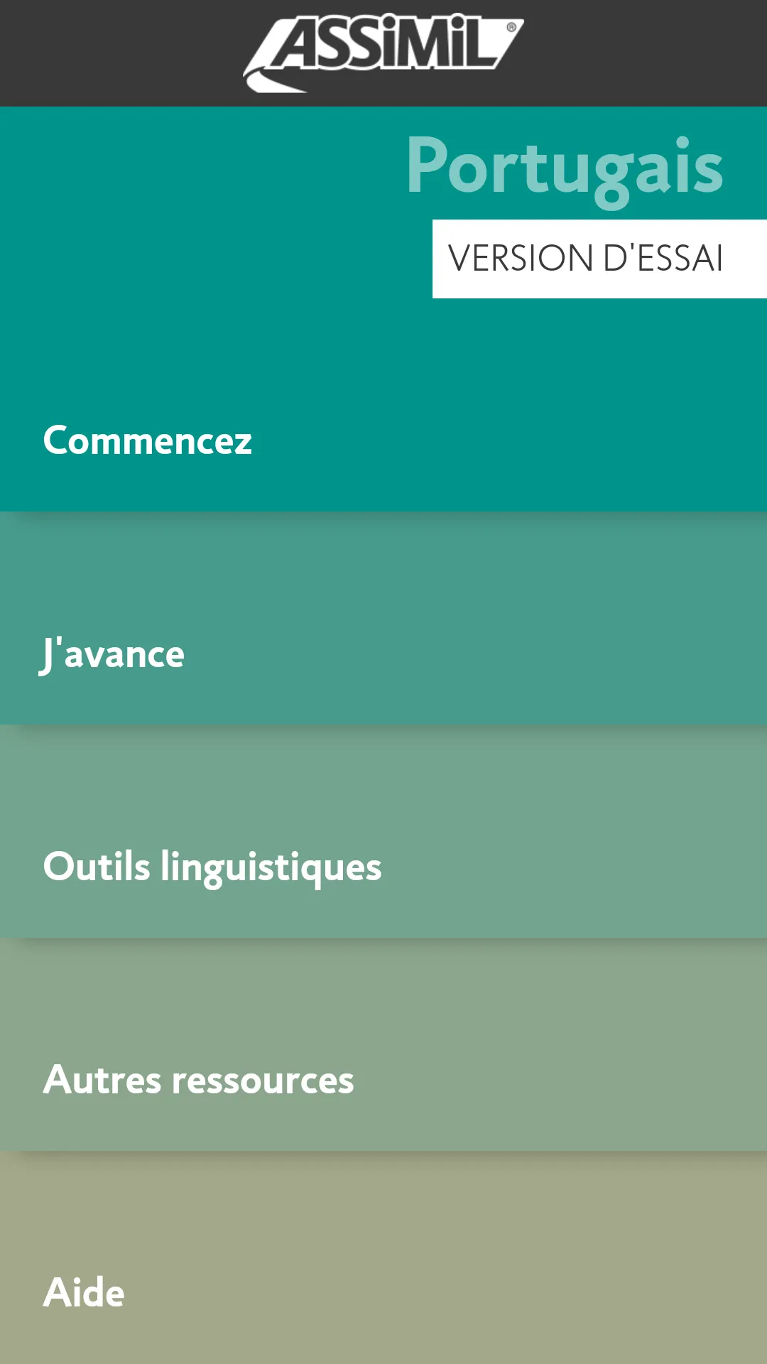 Apprendre Portugais Assimil | Indus Appstore | Screenshot