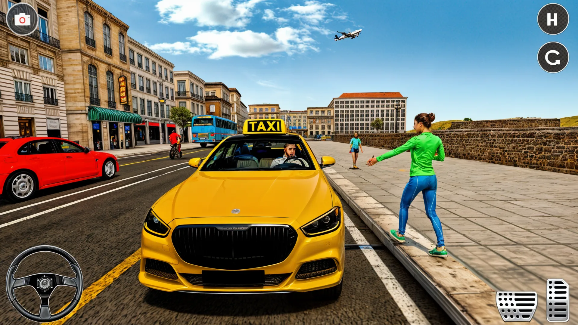 Crazy Car Taxi Simulator | Indus Appstore | Screenshot