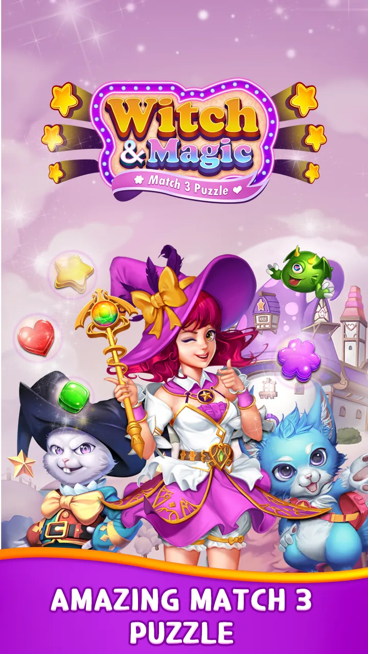 Witch N Magic: Match 3 Puzzle | Indus Appstore | Screenshot