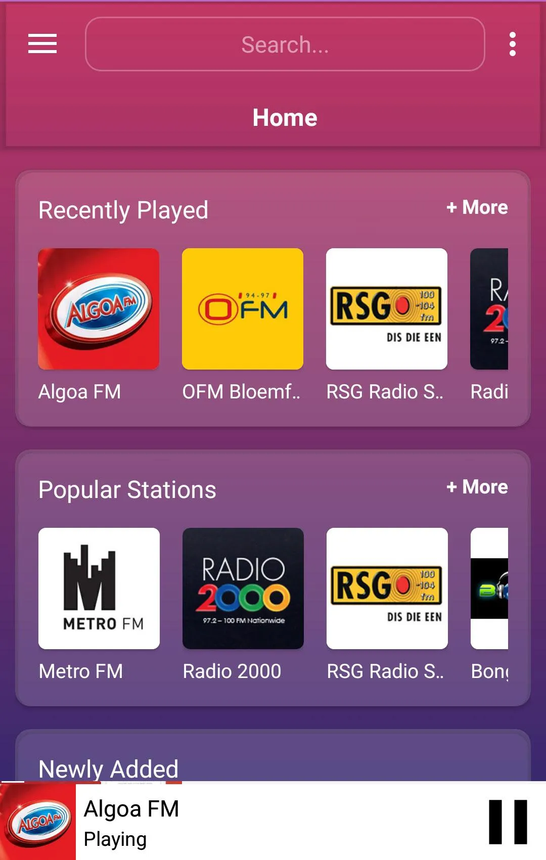 A2Z South Africa FM Radio | Indus Appstore | Screenshot
