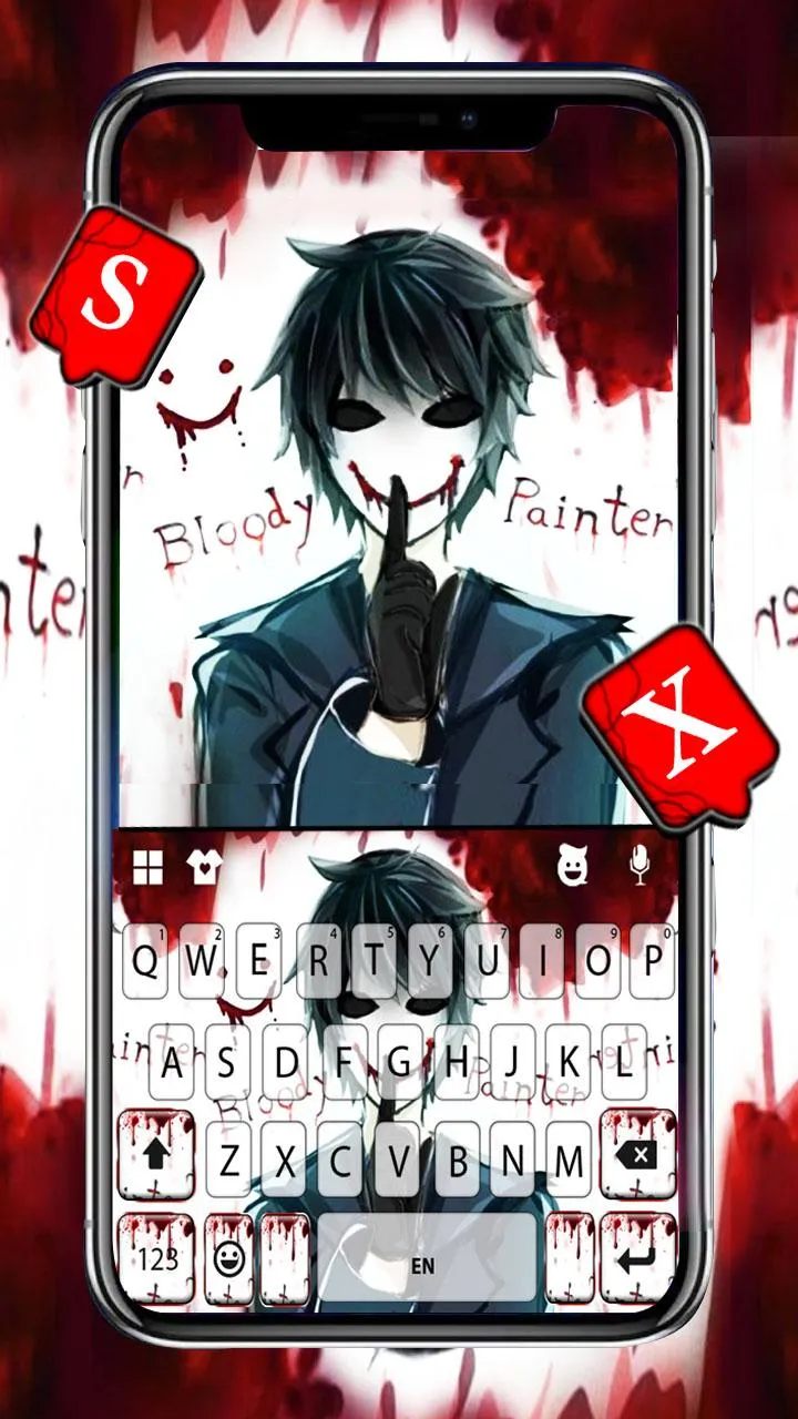 Creepy Bloody Boy Theme | Indus Appstore | Screenshot