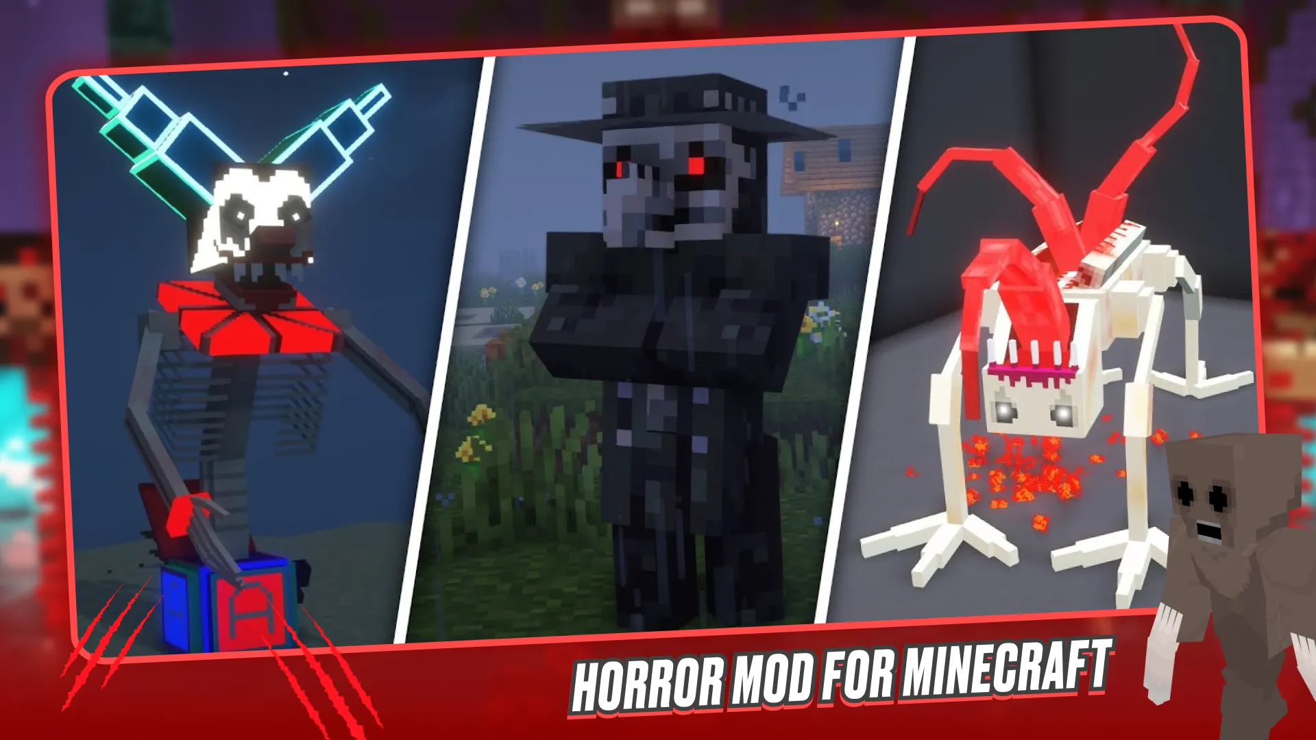 Horror Mods for Minecraft 2024 | Indus Appstore | Screenshot