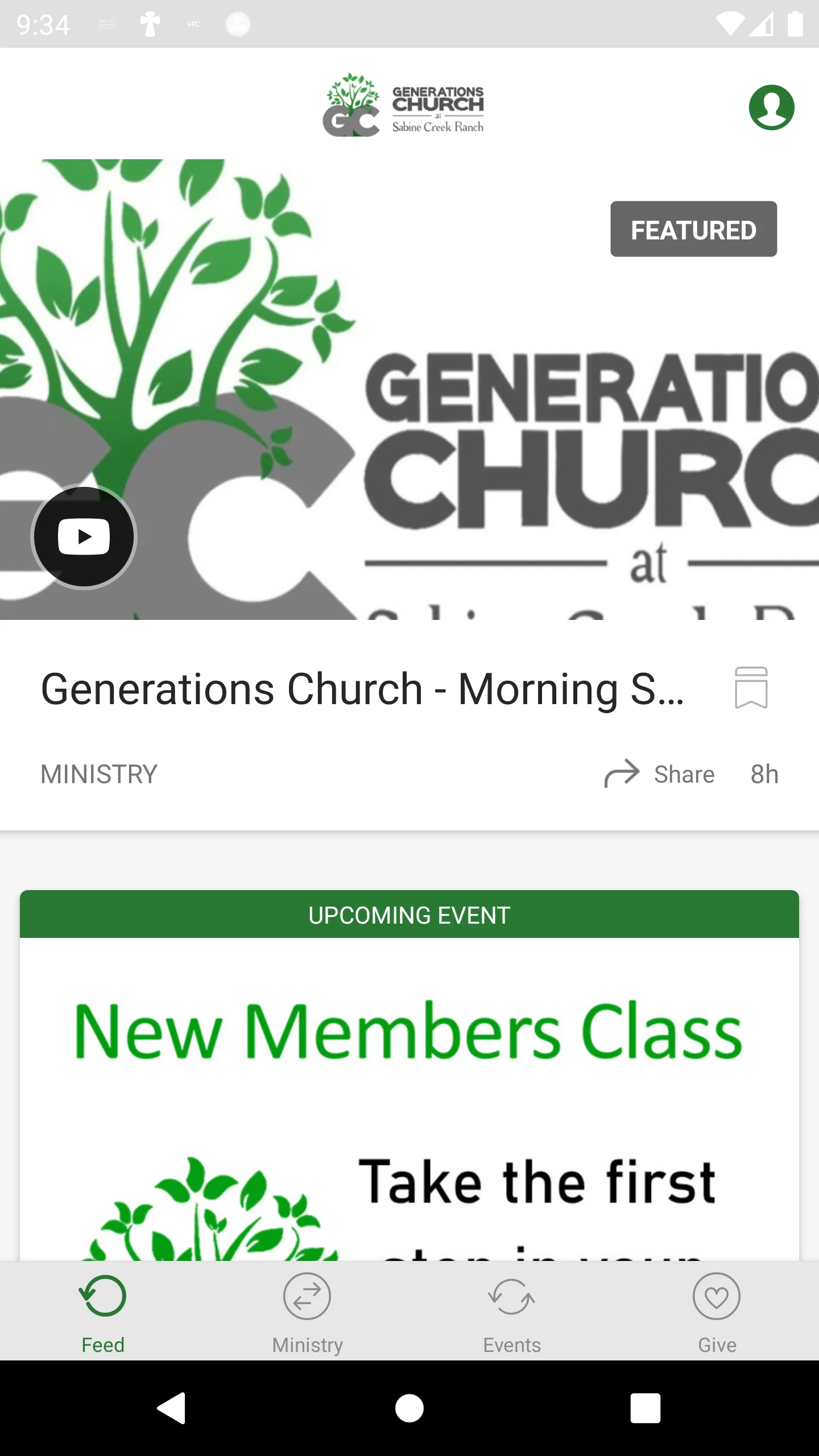 Generations Church - TX | Indus Appstore | Screenshot