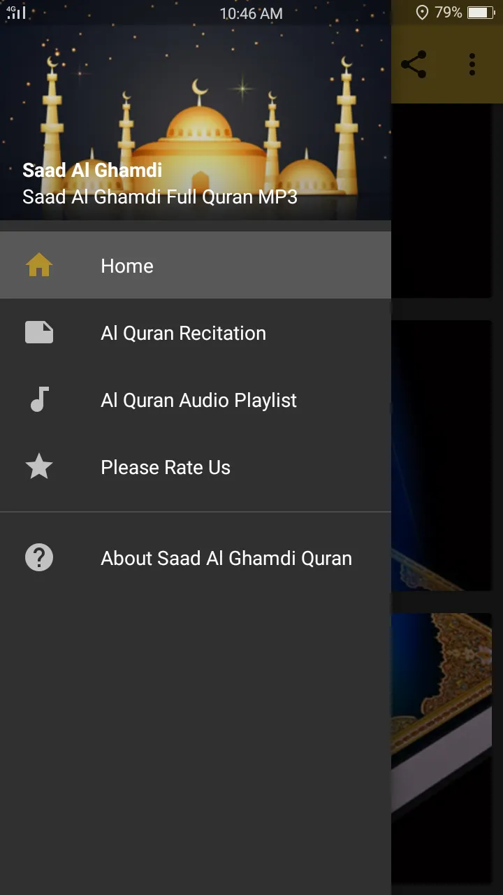 Saad Al Ghamidi Quran MP3 | Indus Appstore | Screenshot