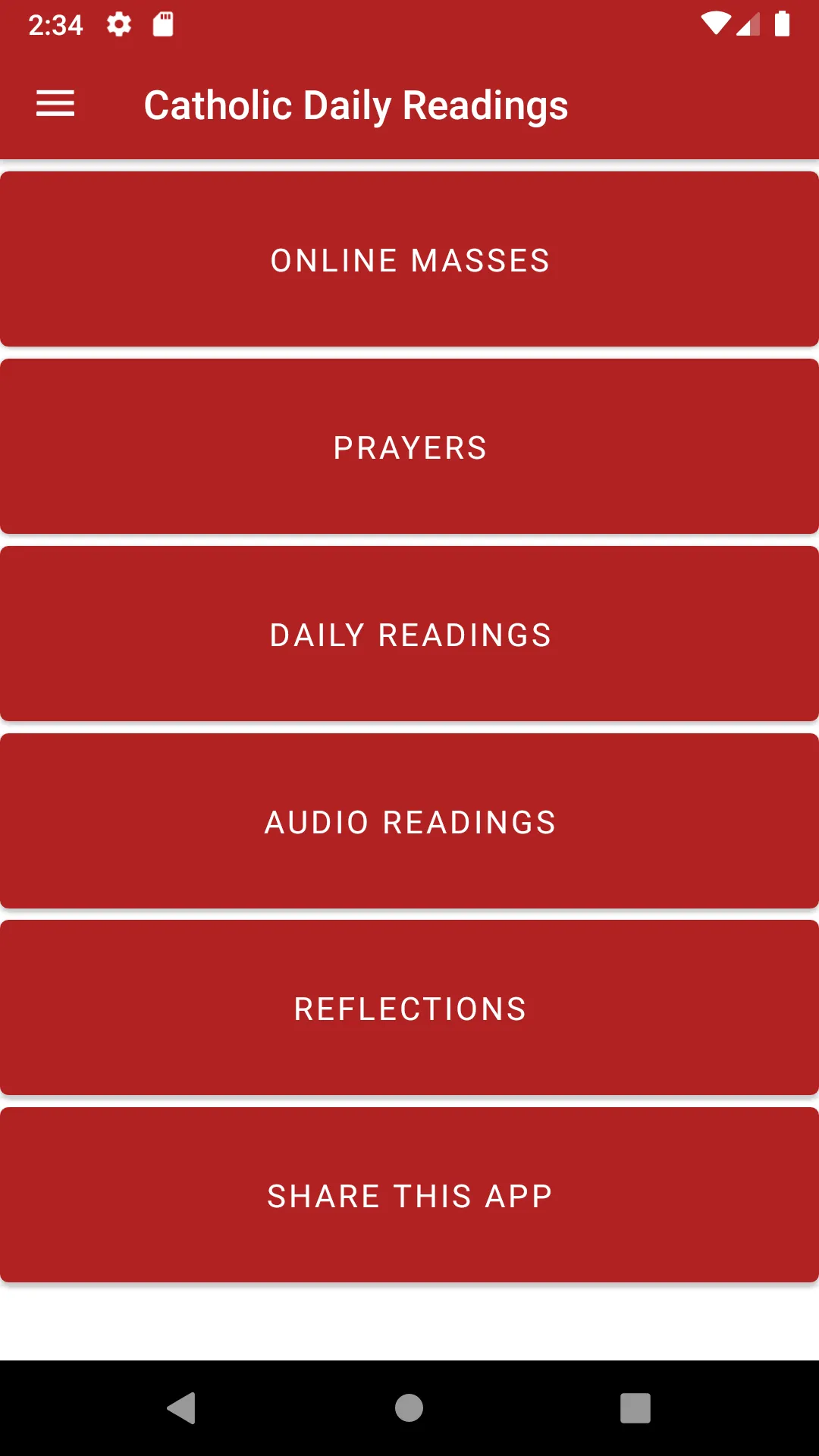 Catholic Daily Readings | Indus Appstore | Screenshot