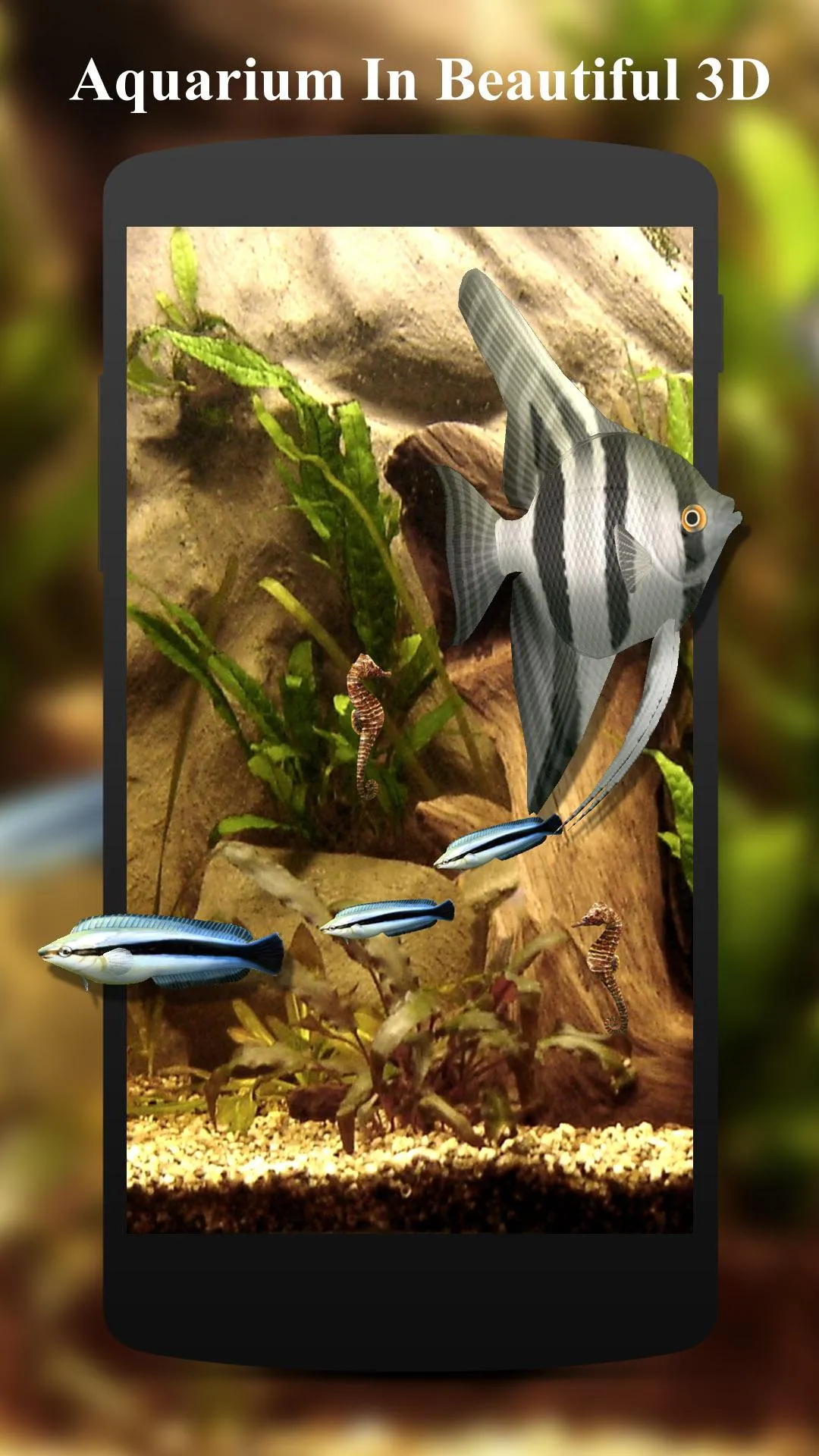 HD Aquarium Live Wallpaper 3D | Indus Appstore | Screenshot