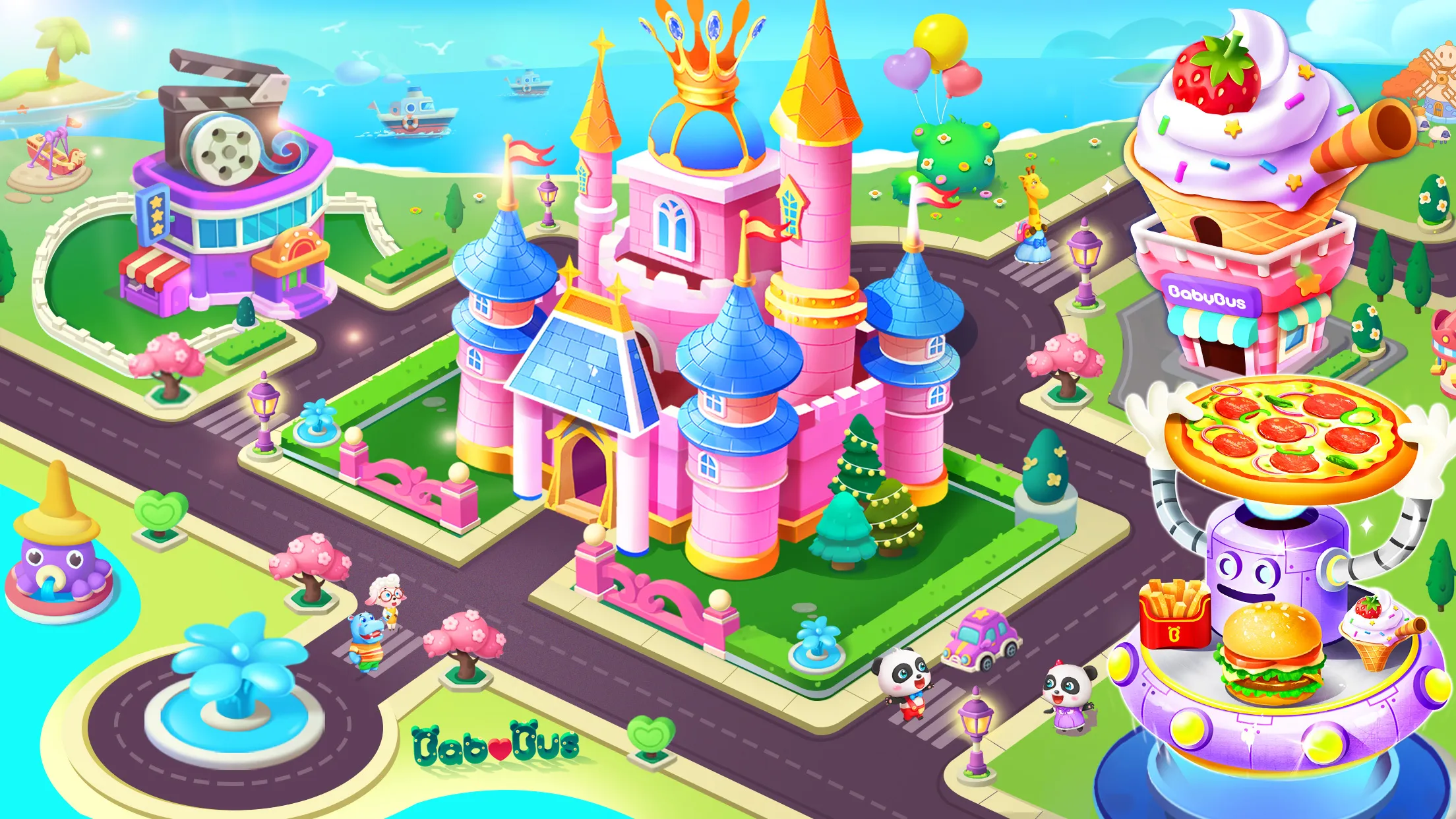 Baby Panda's City | Indus Appstore | Screenshot