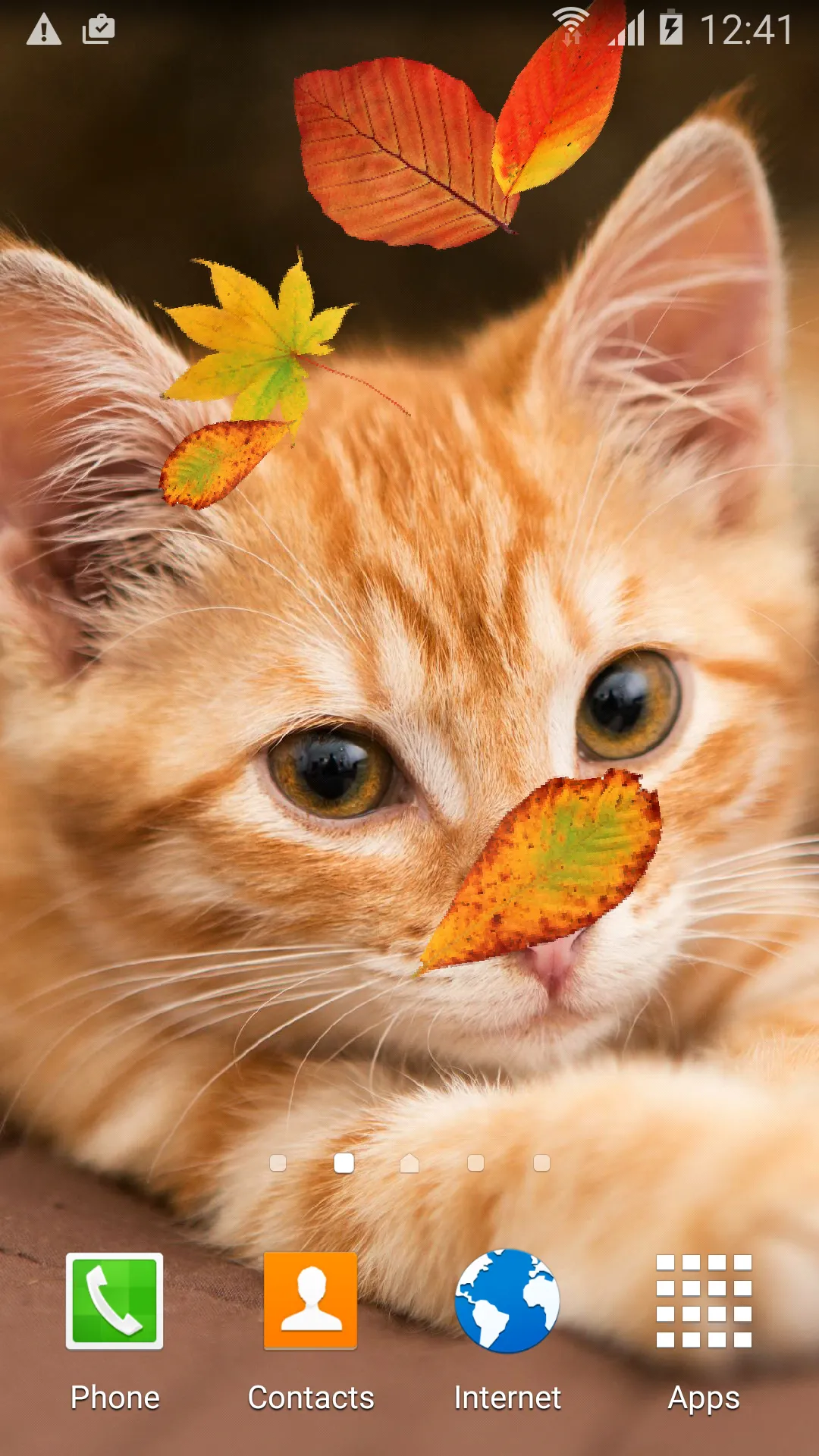 Cute Autumn Live Wallpaper | Indus Appstore | Screenshot