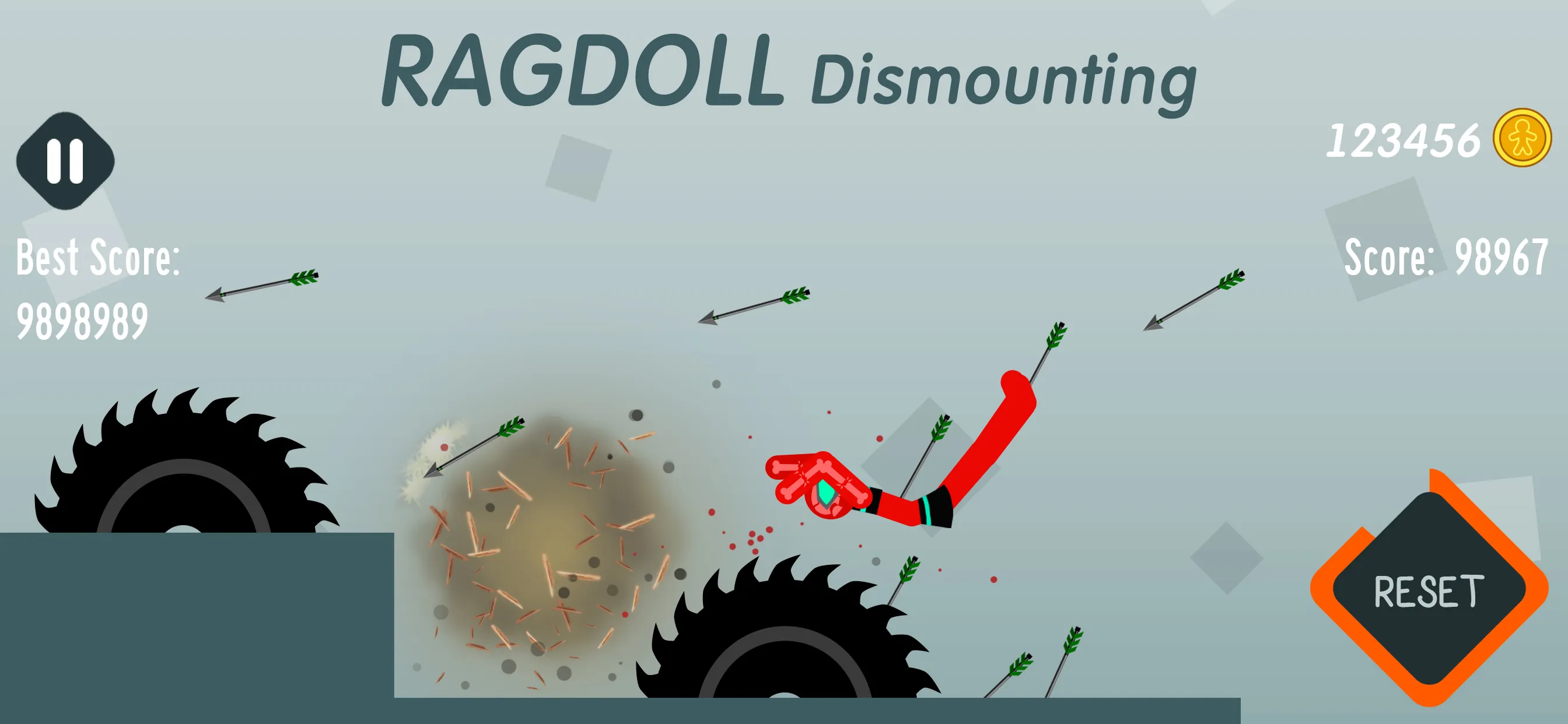 Ragdoll Dismounting | Indus Appstore | Screenshot