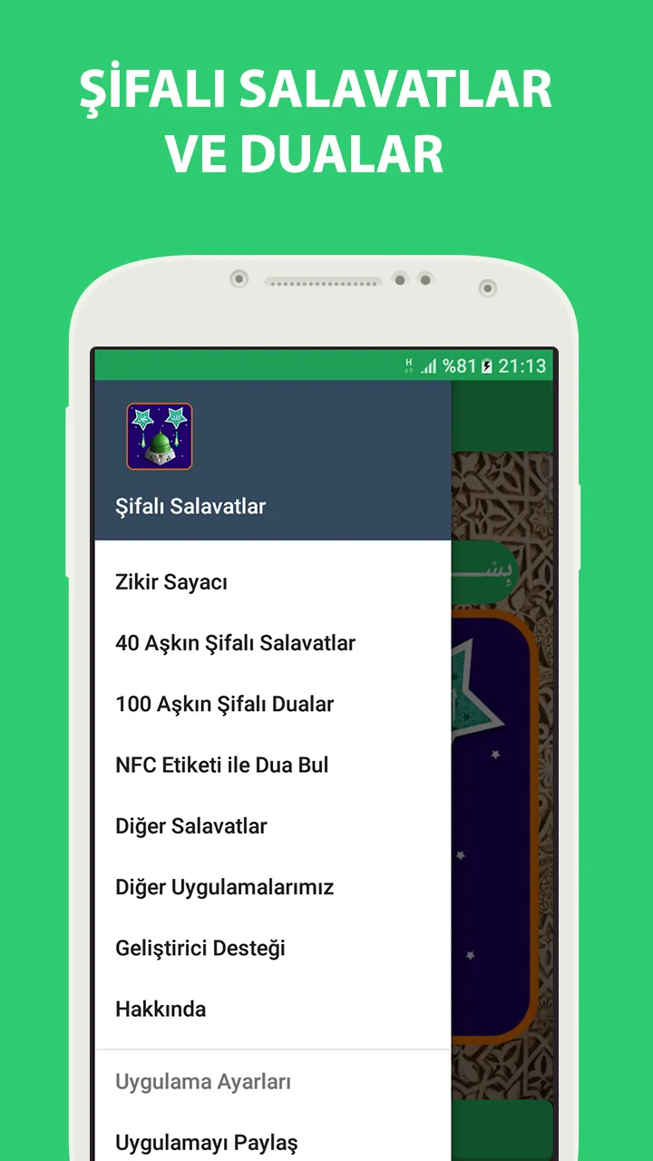 Şifa Salavatları ve Dualar | Indus Appstore | Screenshot