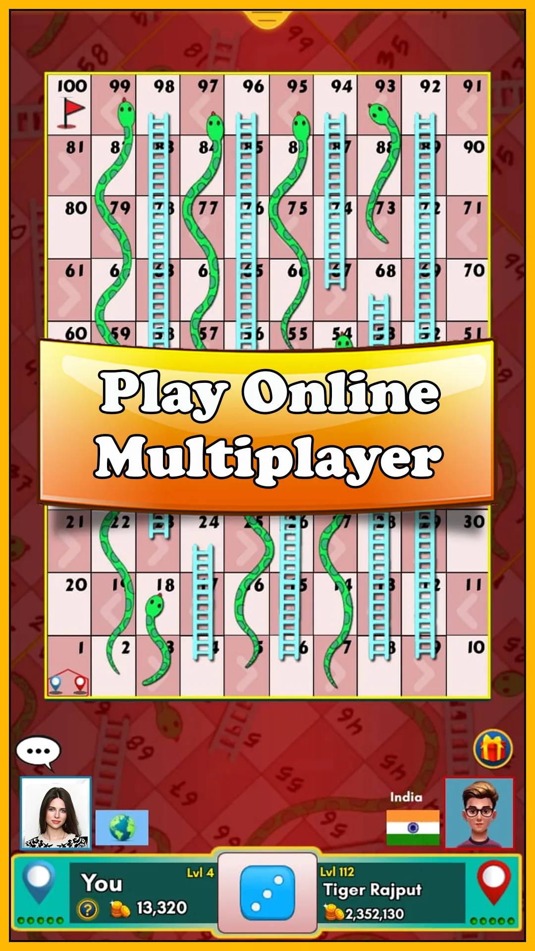 Snakes and Ladders King | Indus Appstore | Screenshot