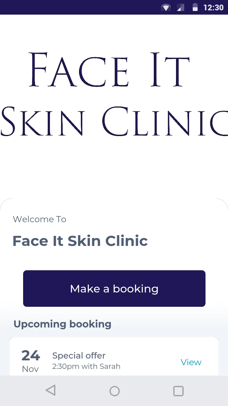 Face It Skin Clinic | Indus Appstore | Screenshot