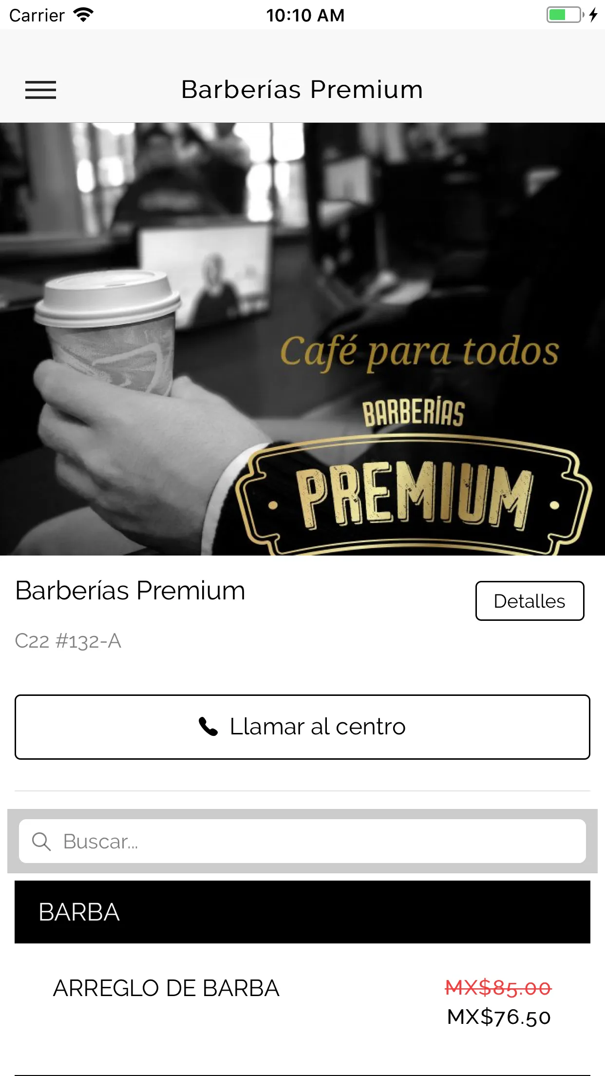 Barberías Premium | Indus Appstore | Screenshot