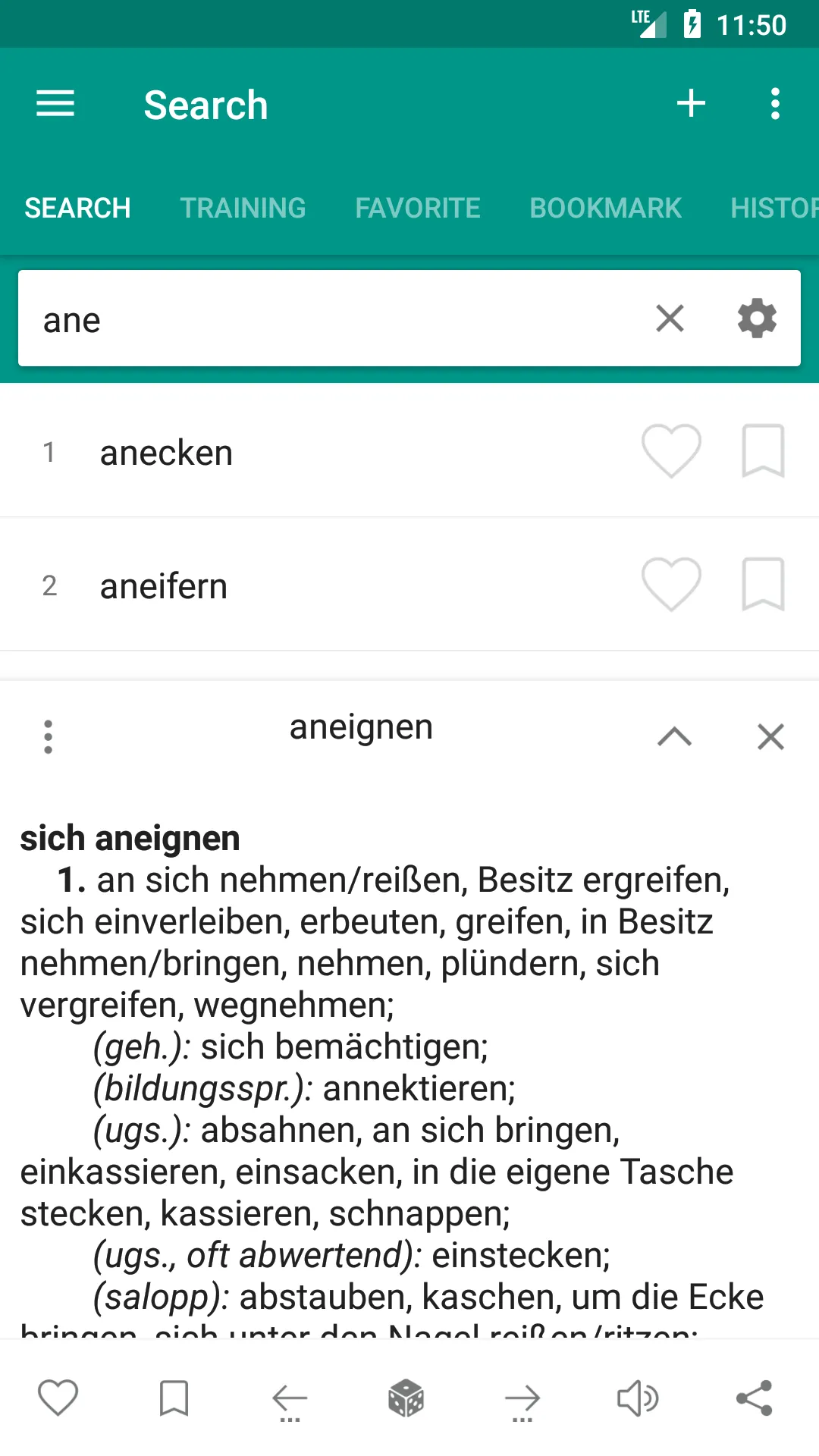 Dictionary of German Synonyms | Indus Appstore | Screenshot