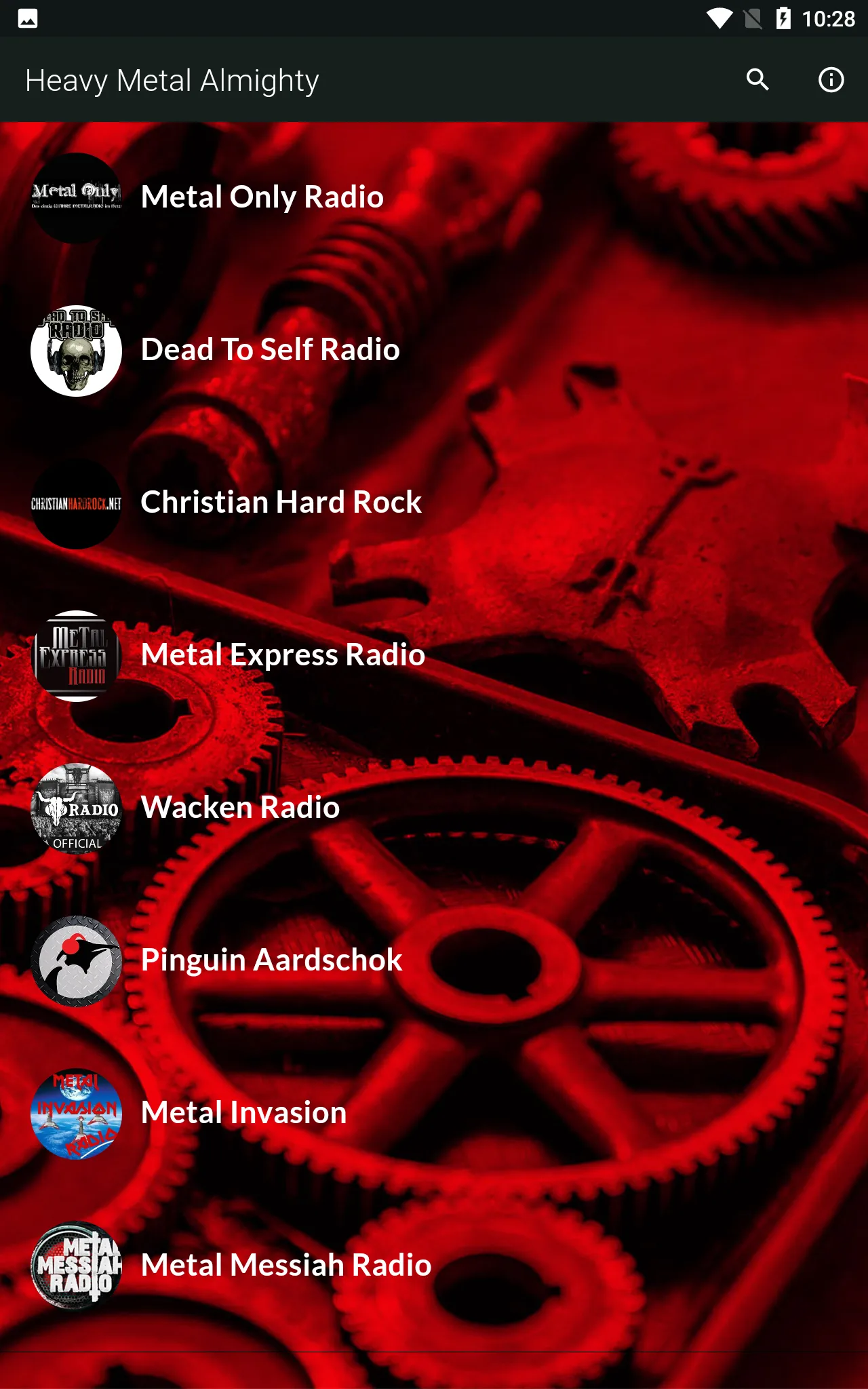 Heavy Metal Almighty - Radio | Indus Appstore | Screenshot