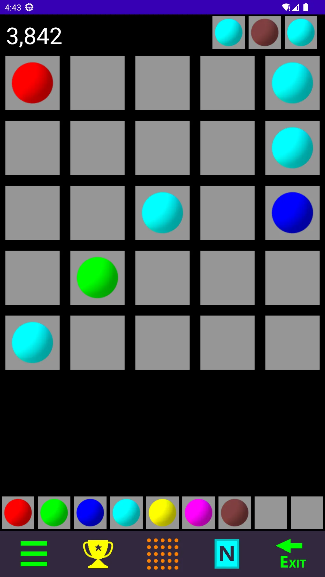 Nine Color Ball - Classic game | Indus Appstore | Screenshot