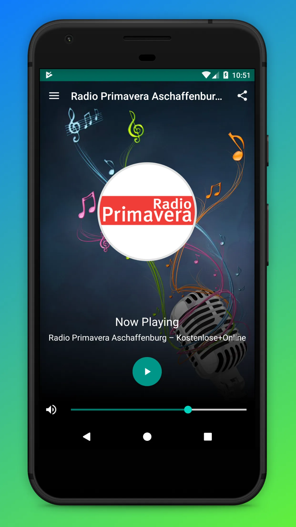 Radio Primavera Aschaffenburg | Indus Appstore | Screenshot