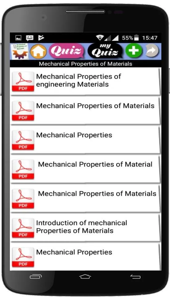 Mechanical Properties of Mater | Indus Appstore | Screenshot