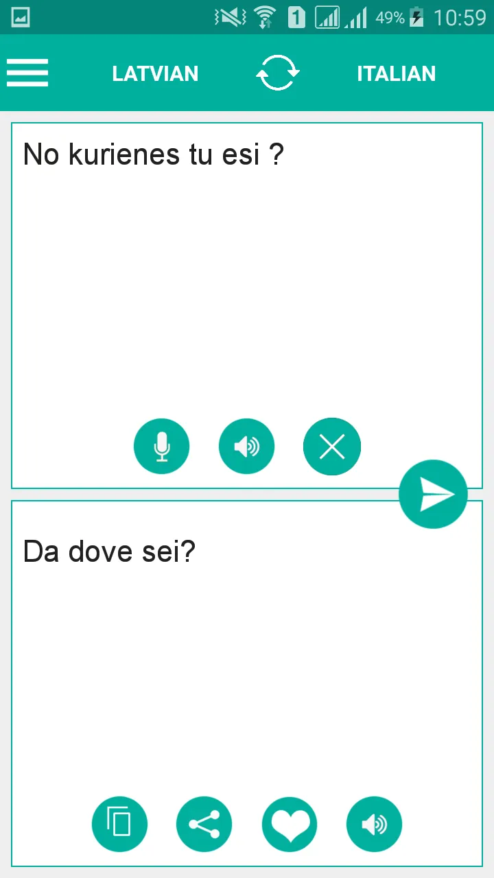 Latvian Italian Translator | Indus Appstore | Screenshot