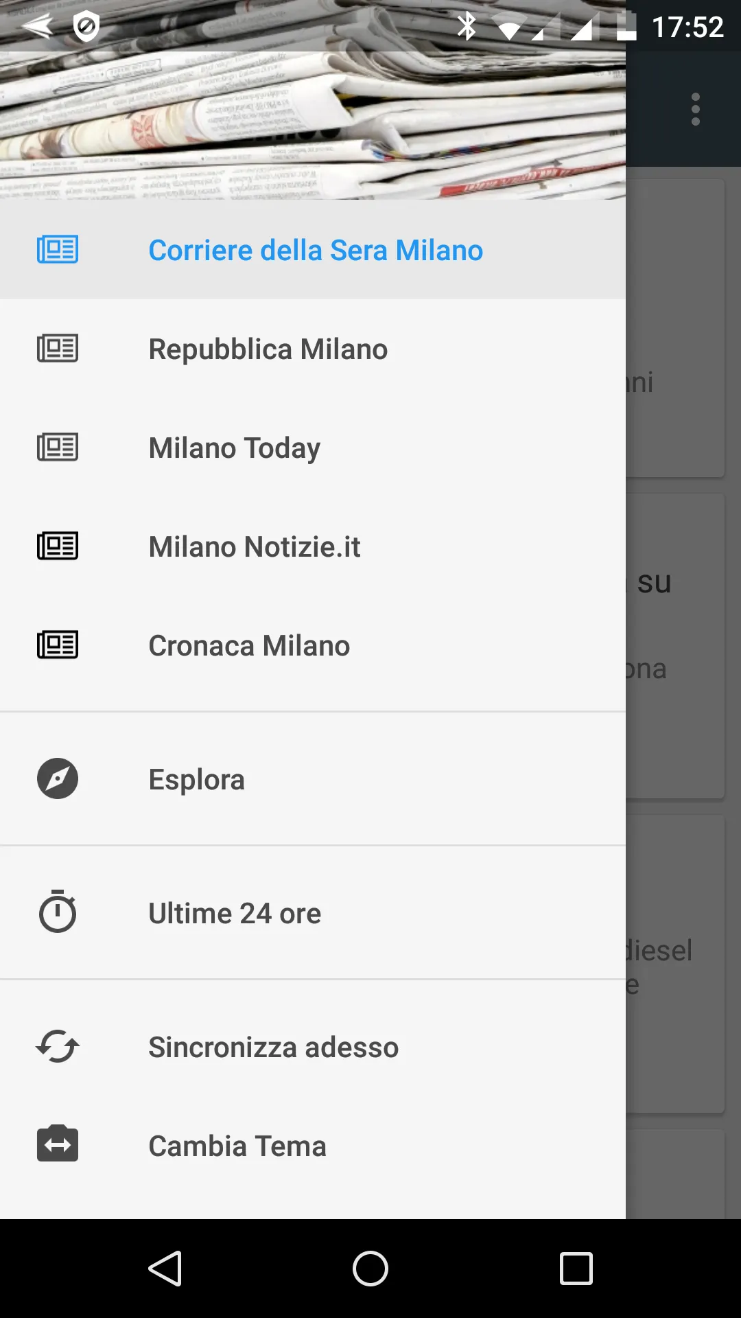 Milano notizie locali | Indus Appstore | Screenshot