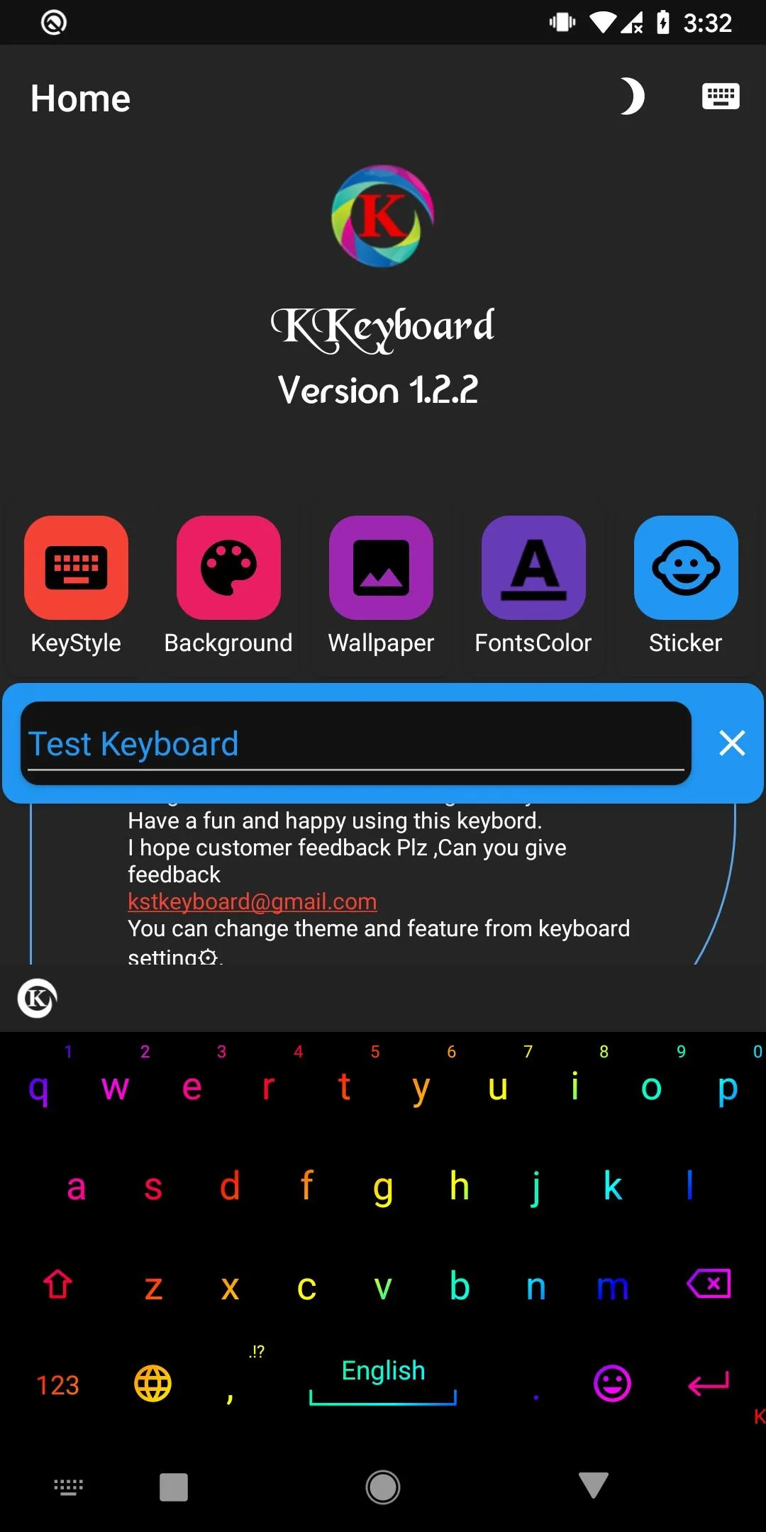 K Keyboard - Myanmar | Indus Appstore | Screenshot