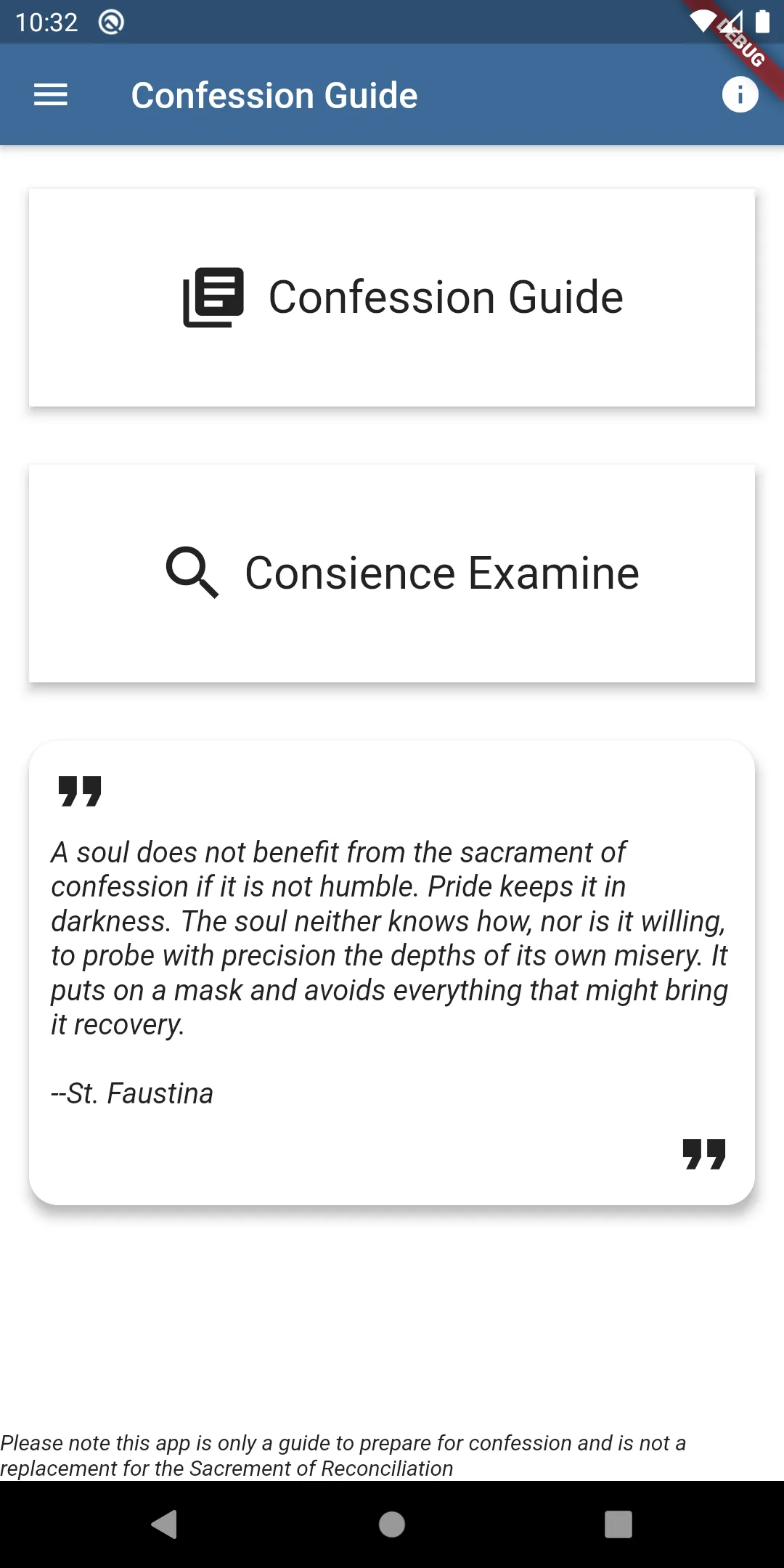 Catholic Confession Guide | Indus Appstore | Screenshot