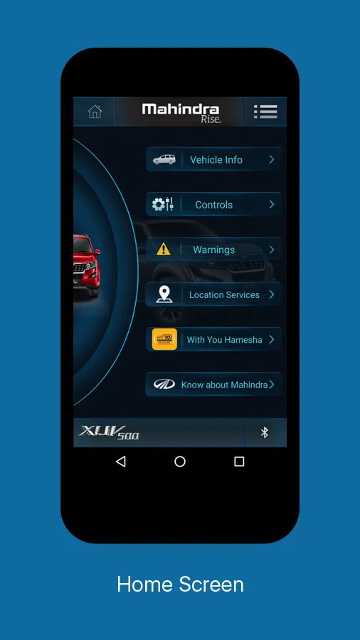 NEW BLUE SENSE - XUV500 | Indus Appstore | Screenshot