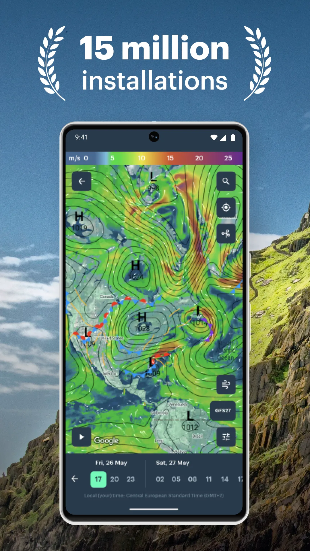 Windy.app - Enhanced forecast | Indus Appstore | Screenshot