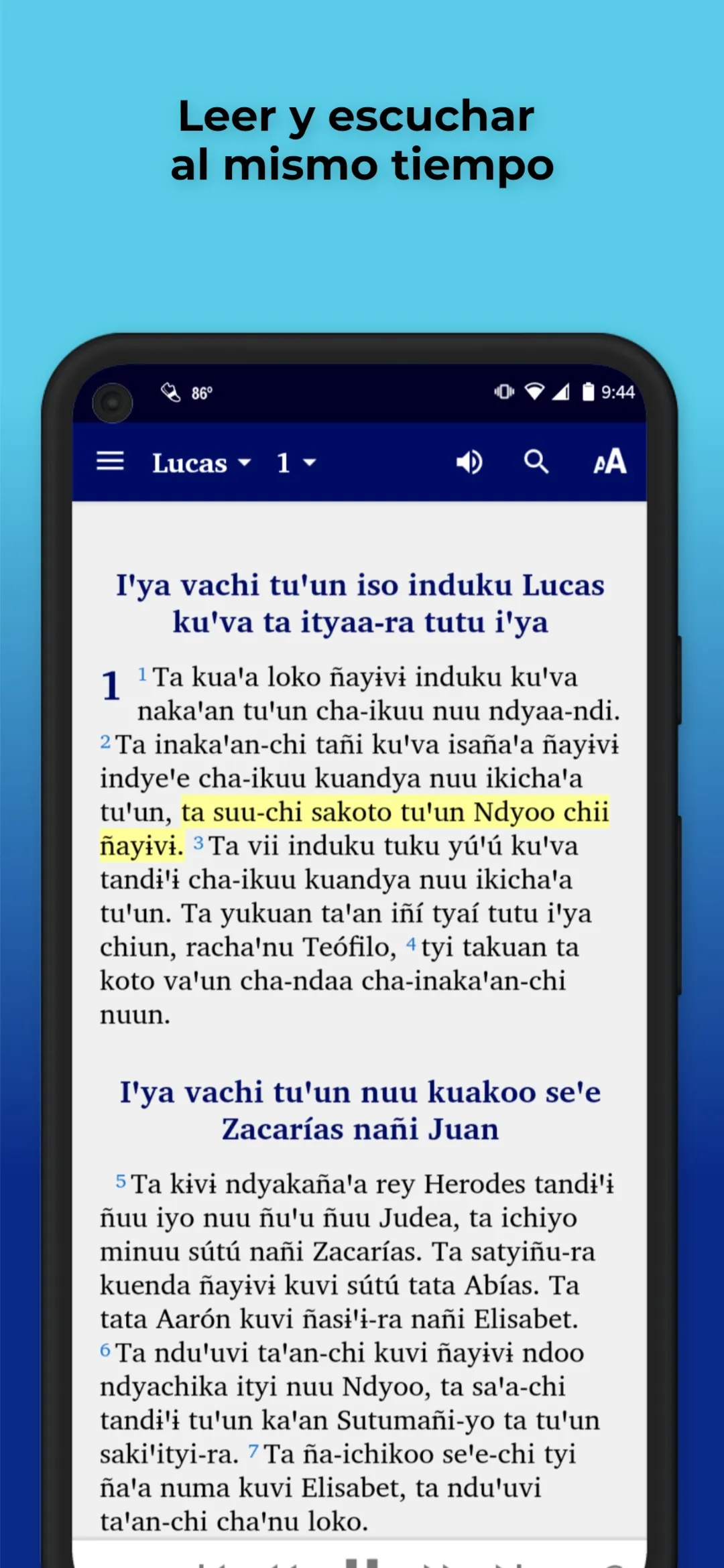 Ixtayutla Mixtec Bible | Indus Appstore | Screenshot